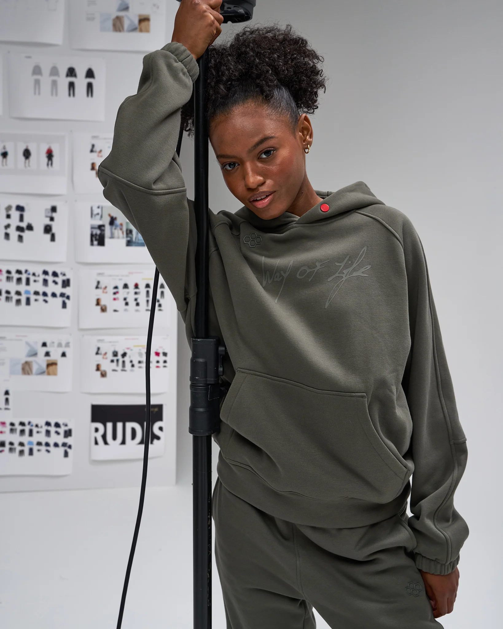 A Way Of Life Tech Fleece Hoodie - Image 3