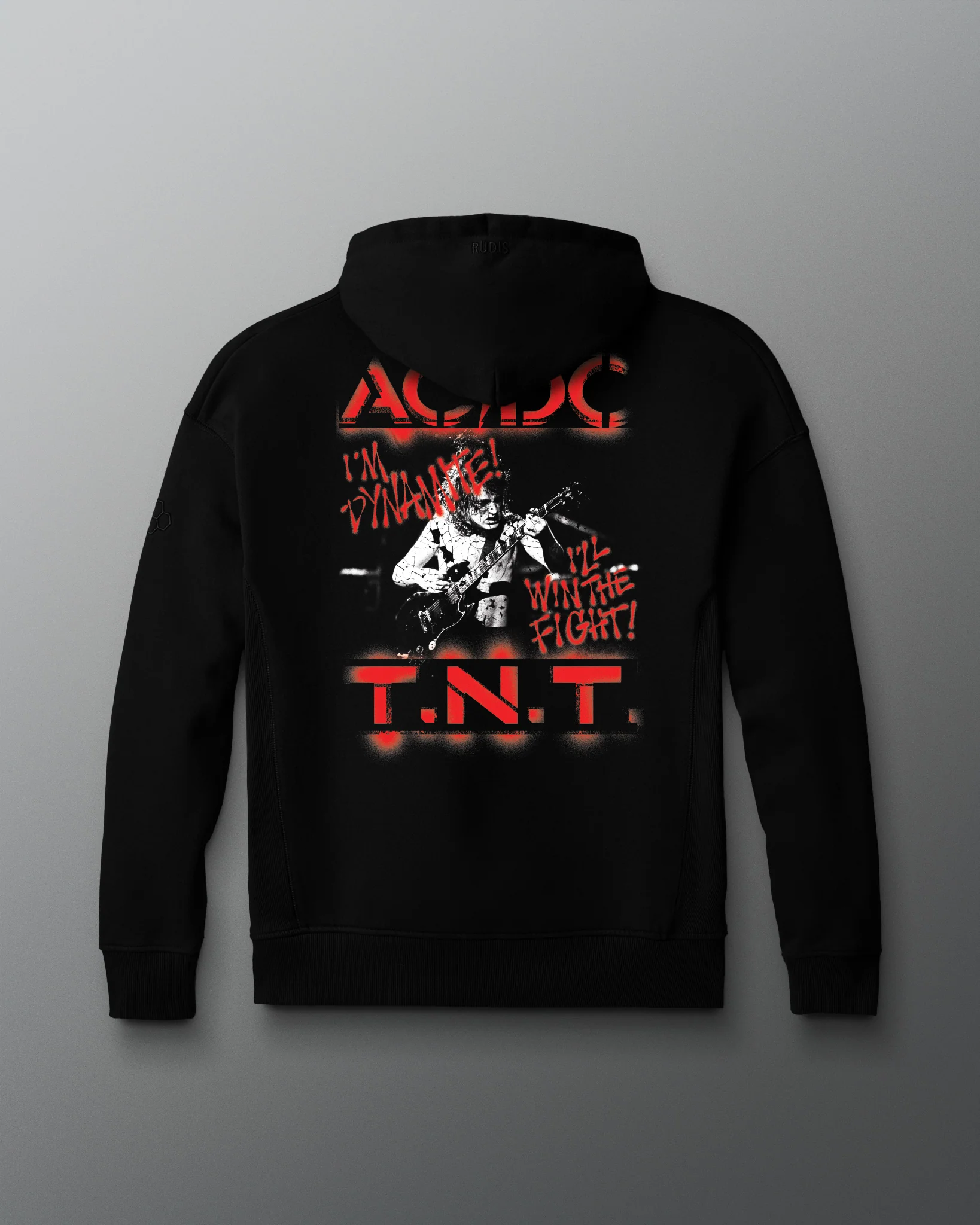 AC/DC I'm Dynamite Titan Heavyweight Hoodie - Image 2