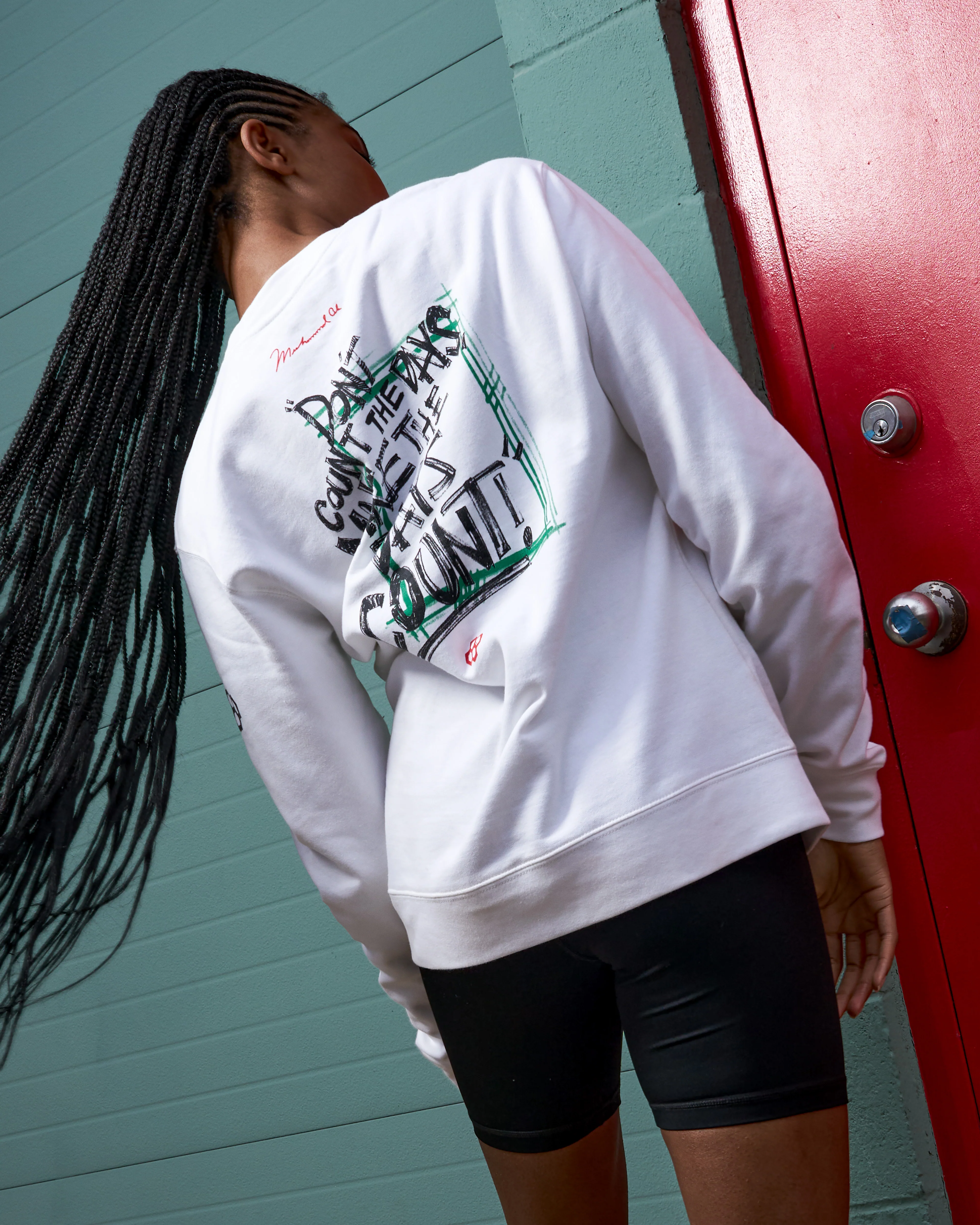 Ali Make the Days Count Lightweight Crewneck - Image 3