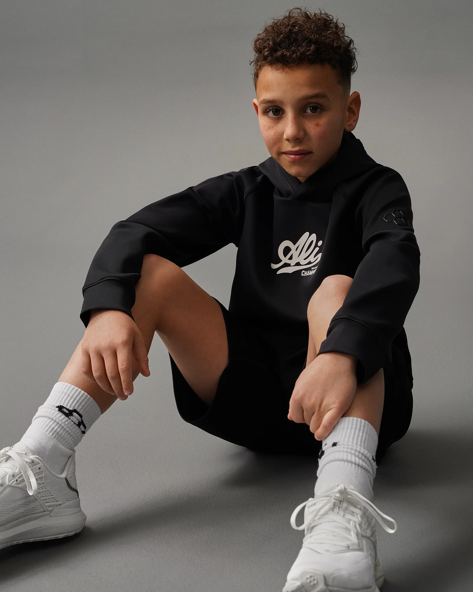 Ali People's Champ COOL-FEEL Youth Hoodie - Image 2