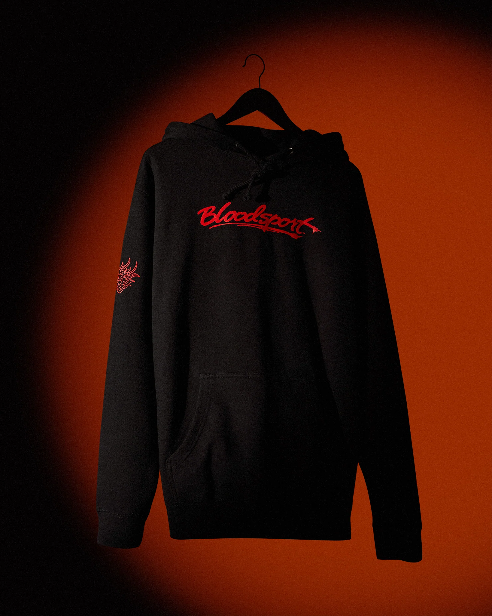 Bloodsport Wordmark Hoodie - Image 2