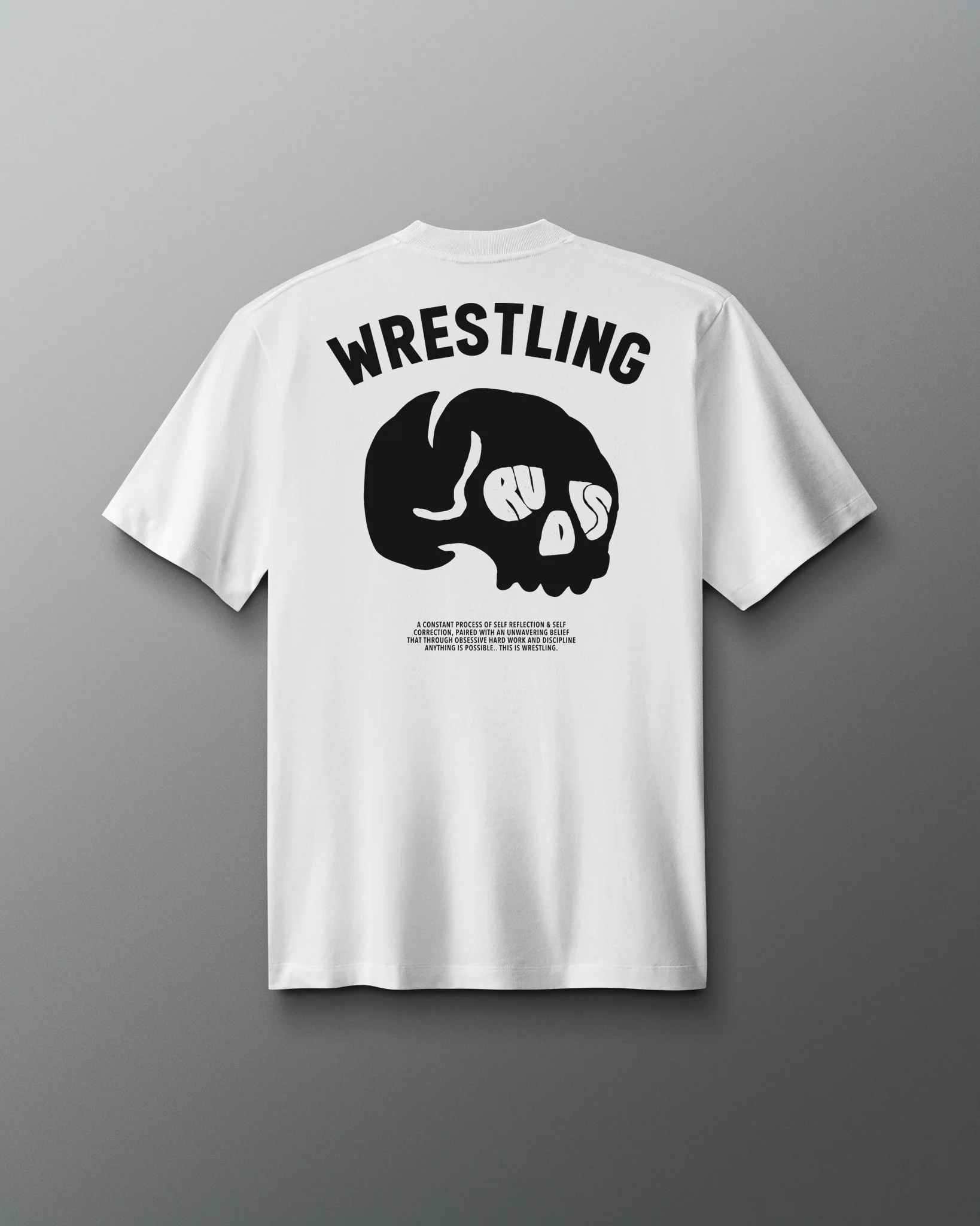 Branded Skull Heavyweight T-Shirt