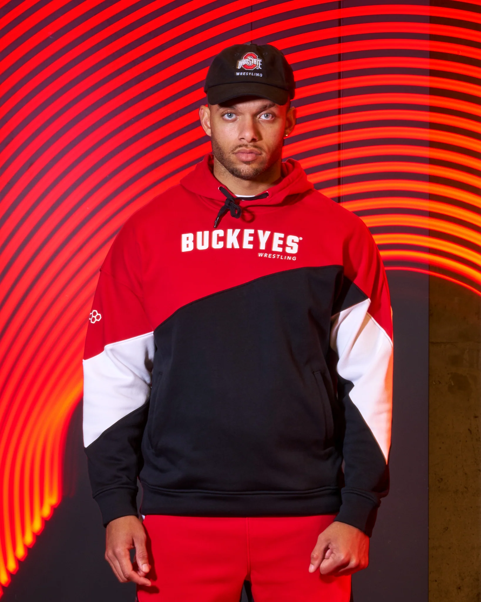 Buckeyes Colorblock Hoodie