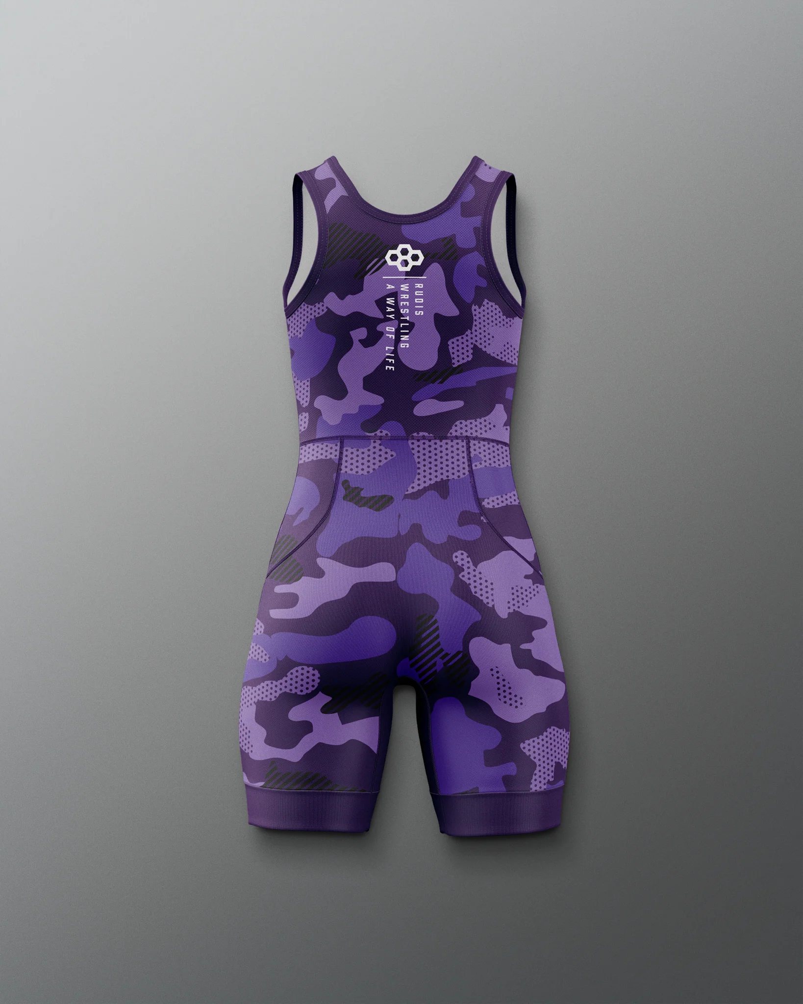 Camo Girl's Elite 2.0 Singlet - Image 6