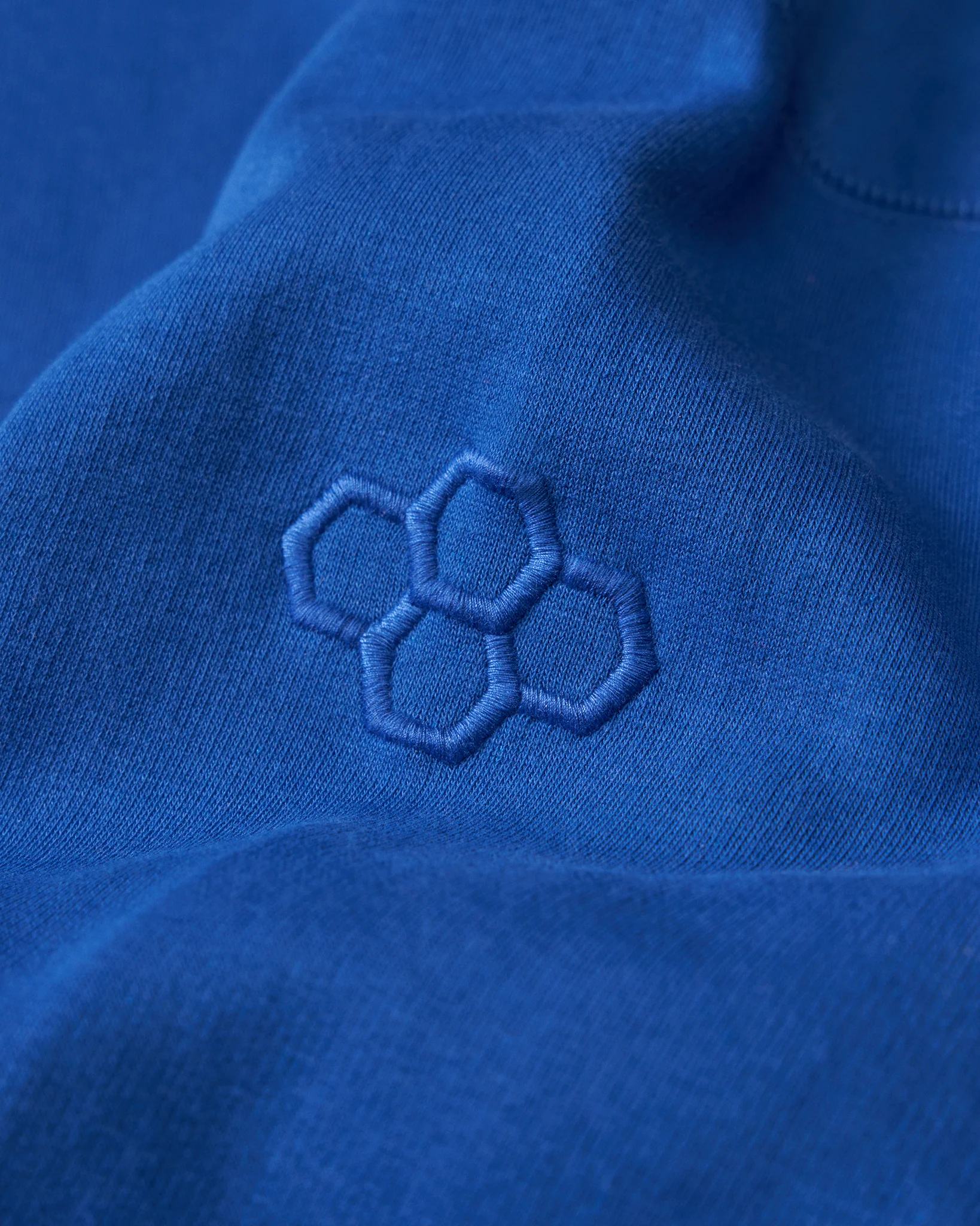 Comfort Fleece Hoodie - Royal - Image 3