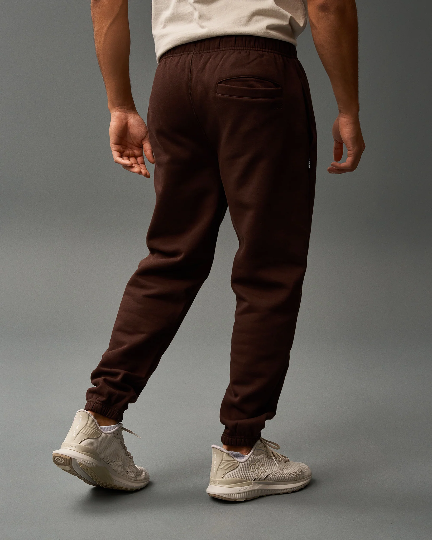 Comfort Fleece Sweatpants - Ground Coffee - Image 3