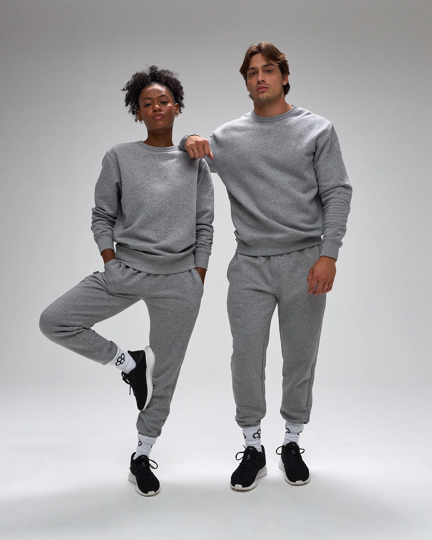Comfort Fleece Sweatpants - Heather Gray - Image 2