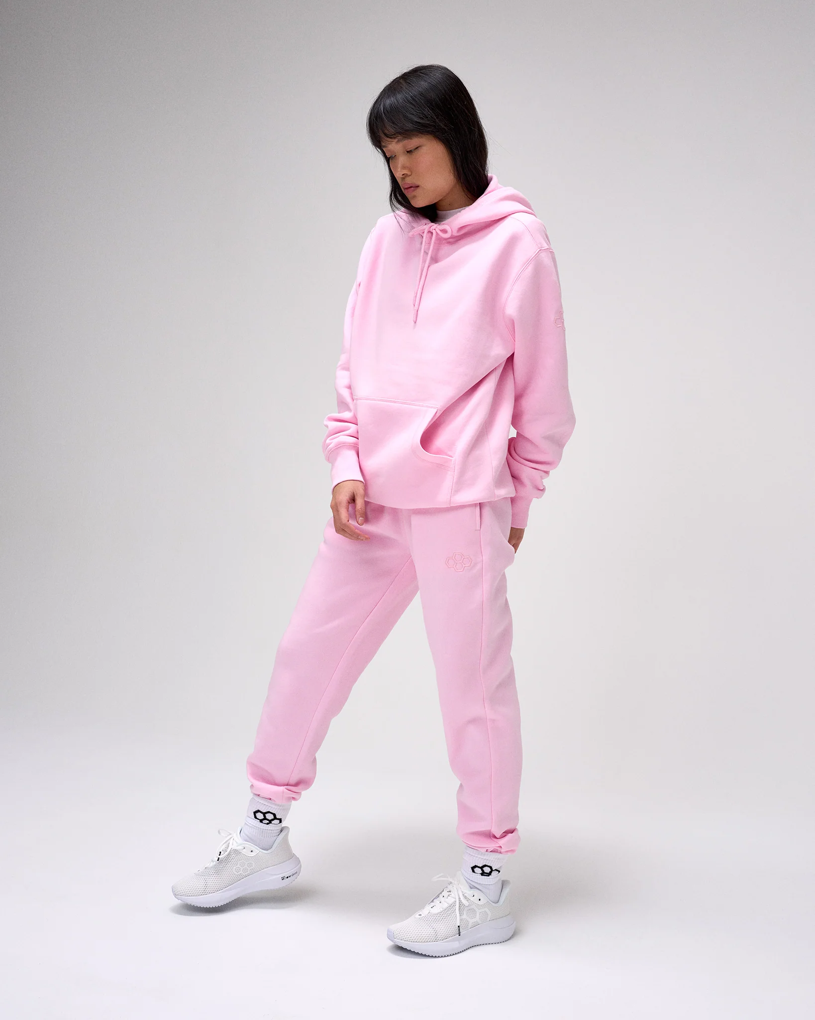 Comfort Fleece Sweatpants - Light Pink - Image 2