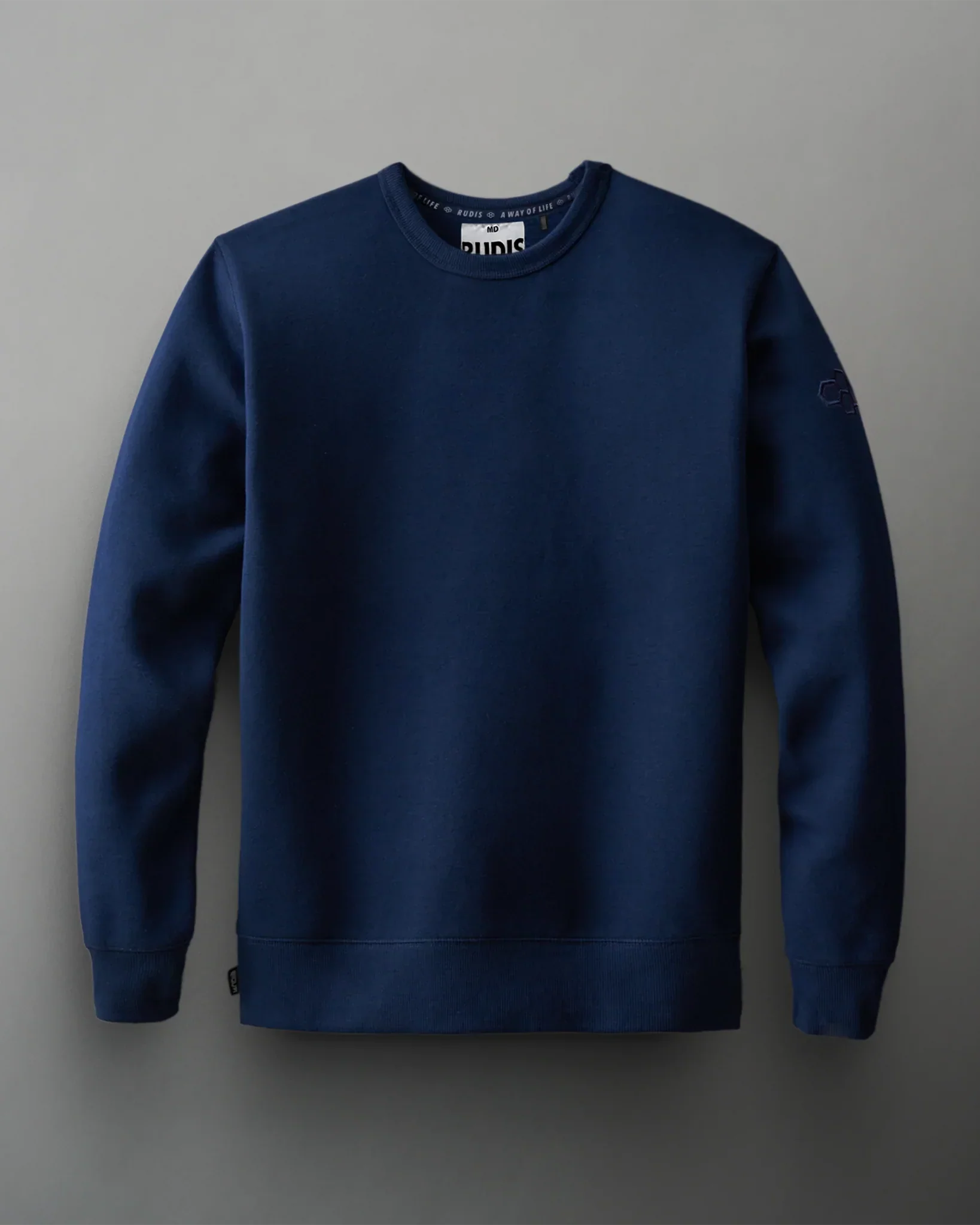 Comfort Fleece Teams Crewneck - Navy - Image 2