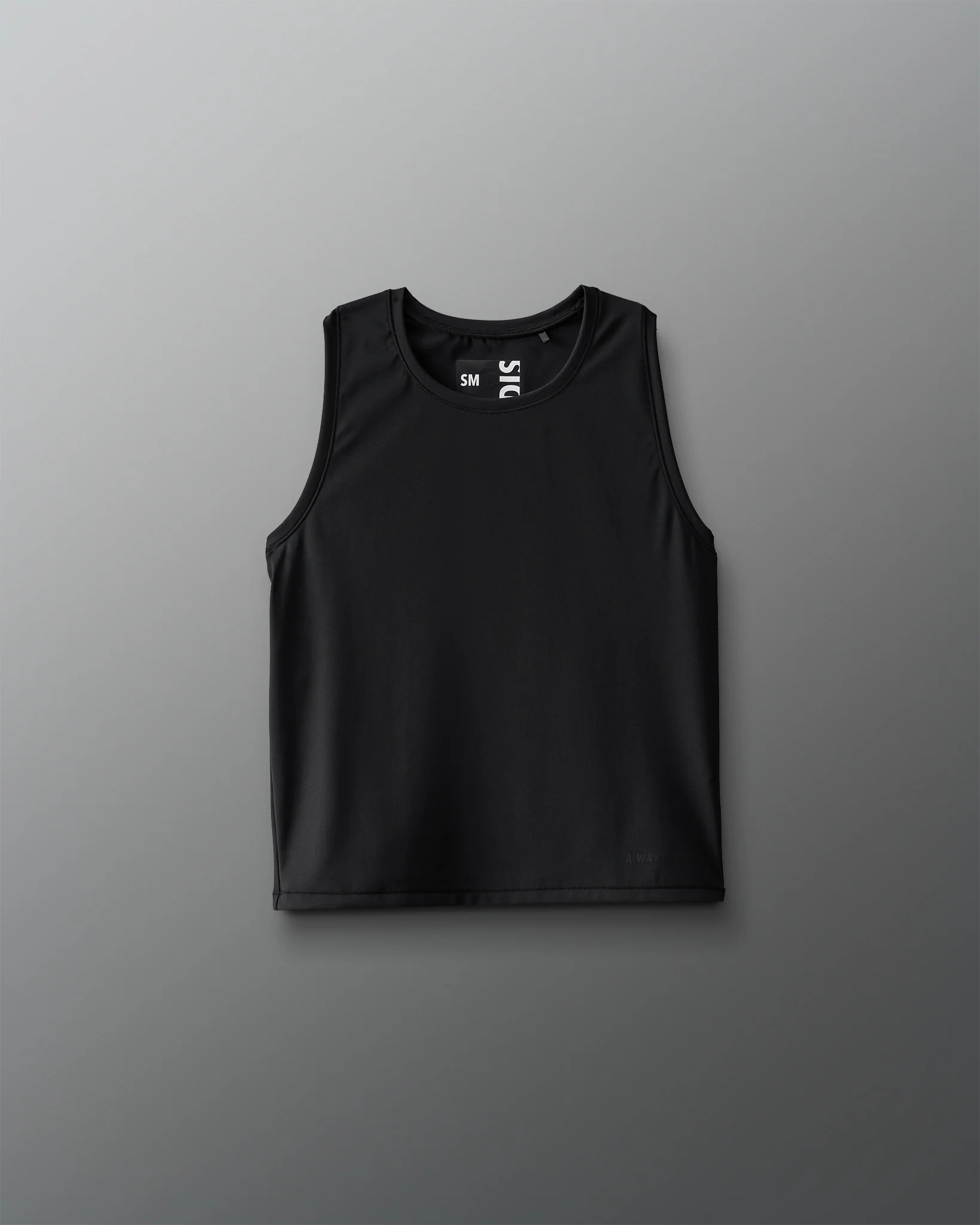 COOL-FEEL Women's Crop Tank Top - Black - Image 2