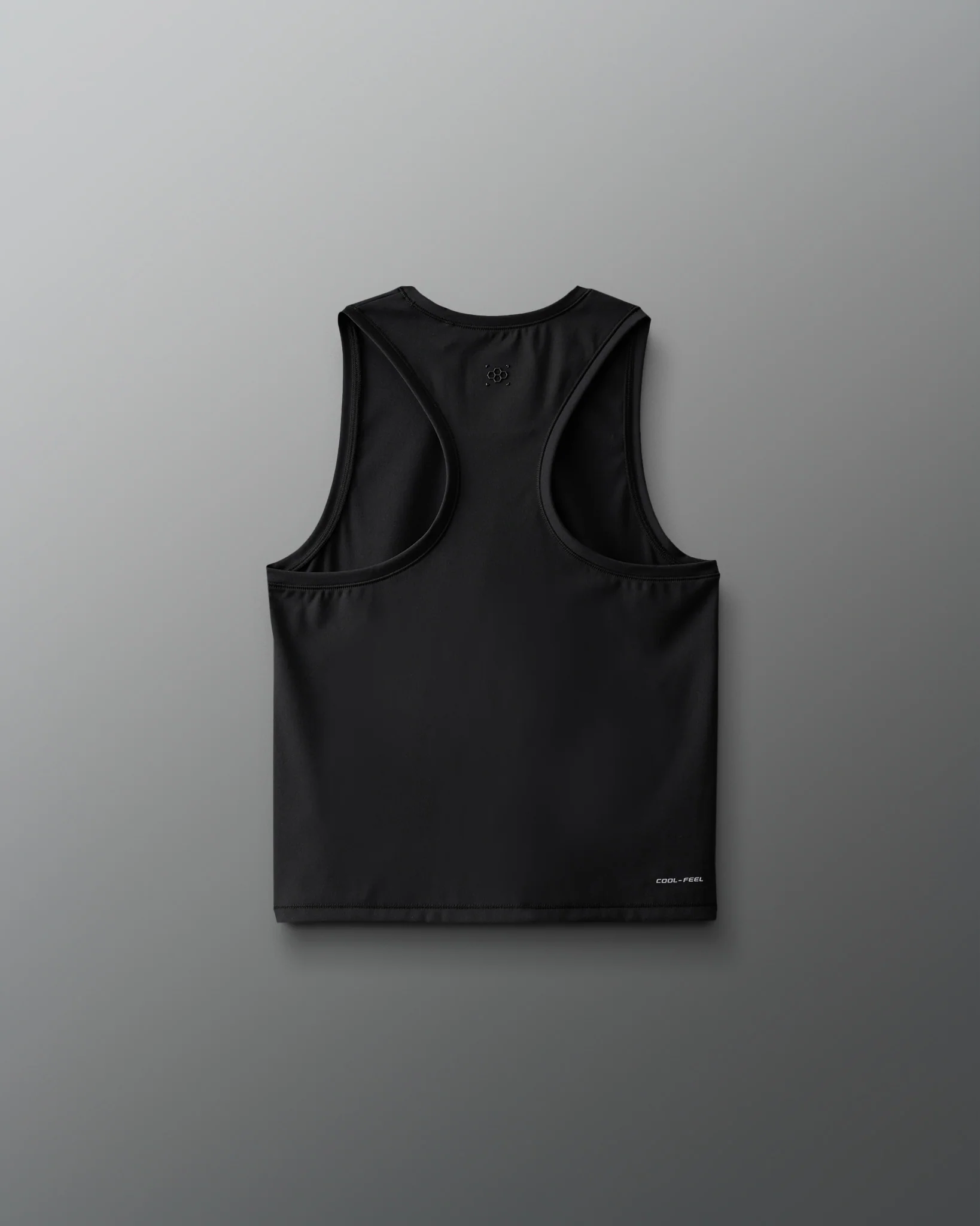 COOL-FEEL Women's Crop Tank Top - Black - Image 3