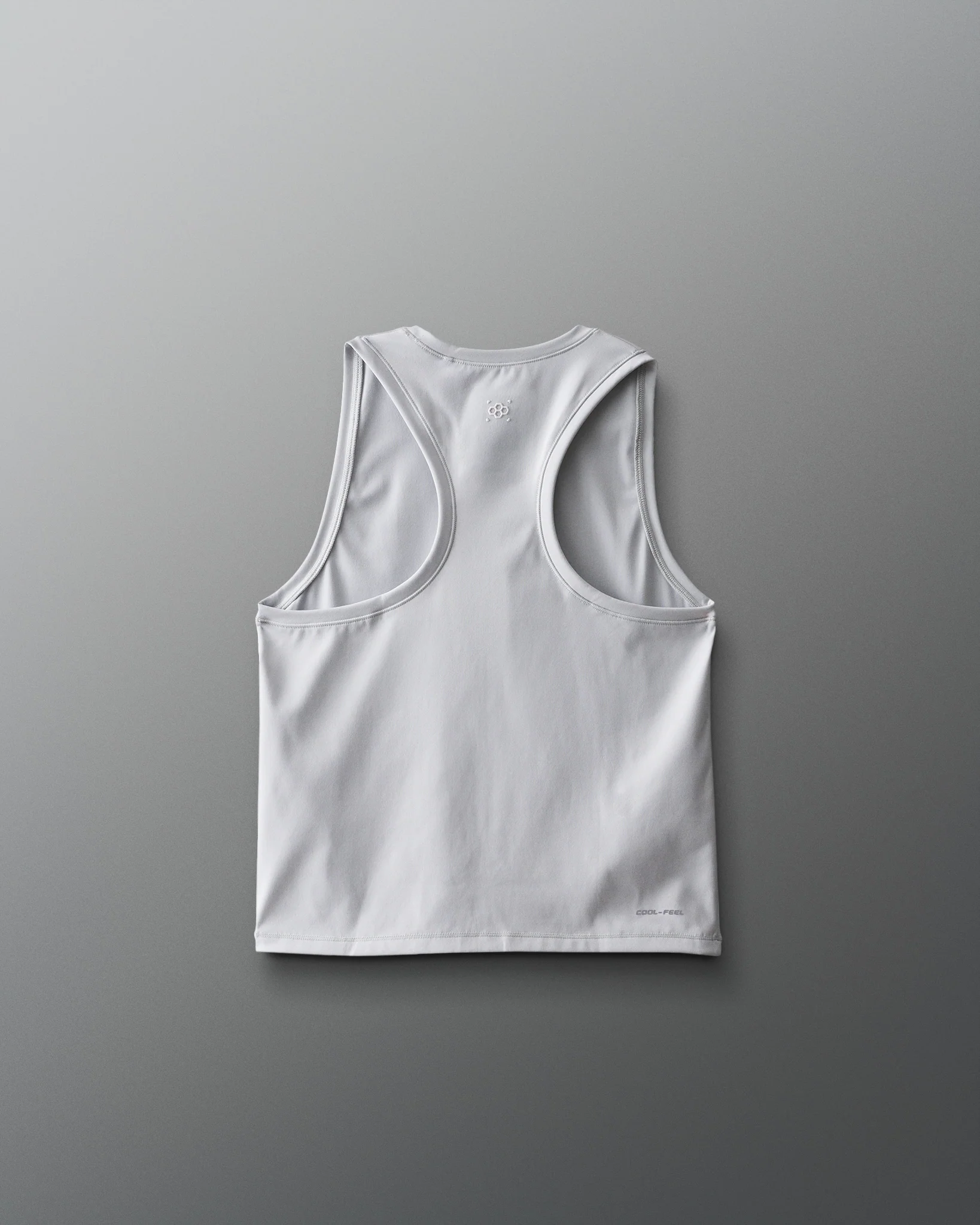 COOL-FEEL Women's Crop Tank Top - Lunar Gray - Image 3