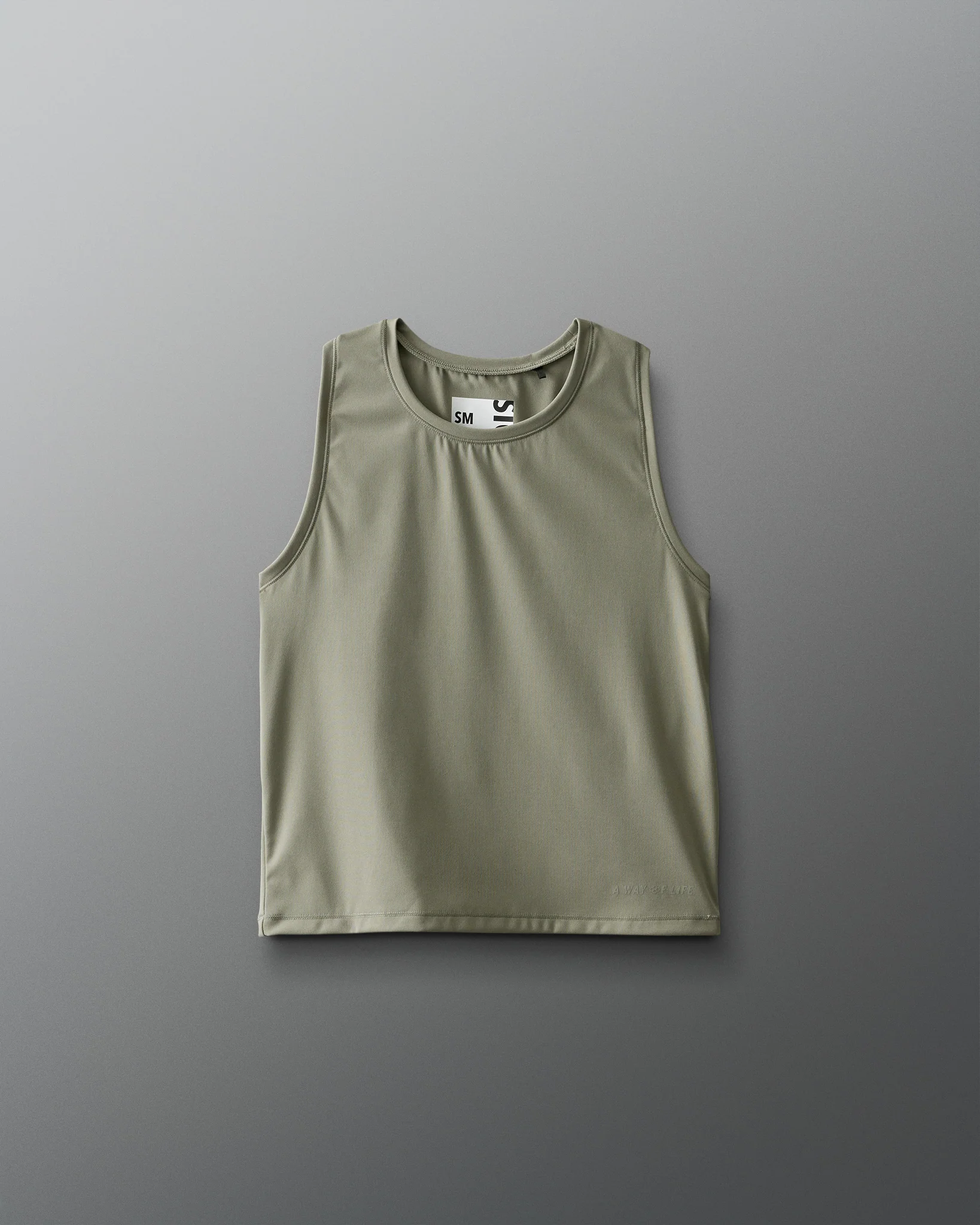 COOL-FEEL Women's Crop Tank Top - Olive