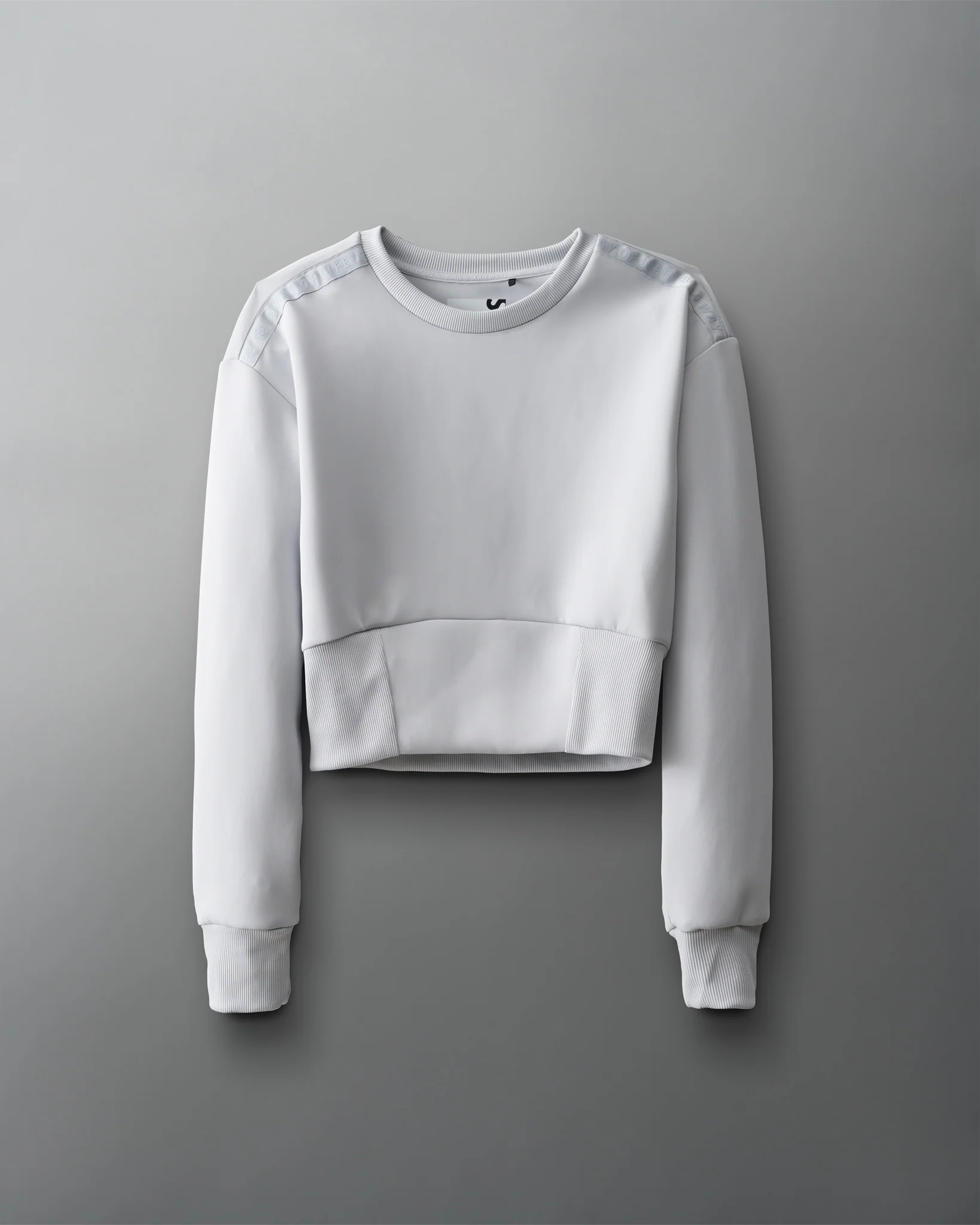 COOL-FEEL Women's Fitted Crew - Lunar Gray - Image 3
