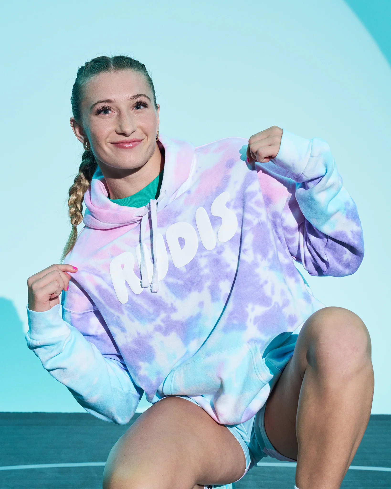 Cotton Candy Tie Dye Hoodie - Image 5