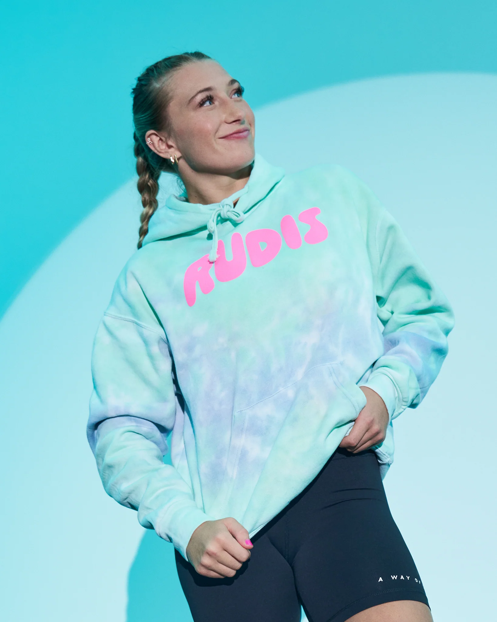 Cotton Candy Tie Dye Hoodie - Image 6