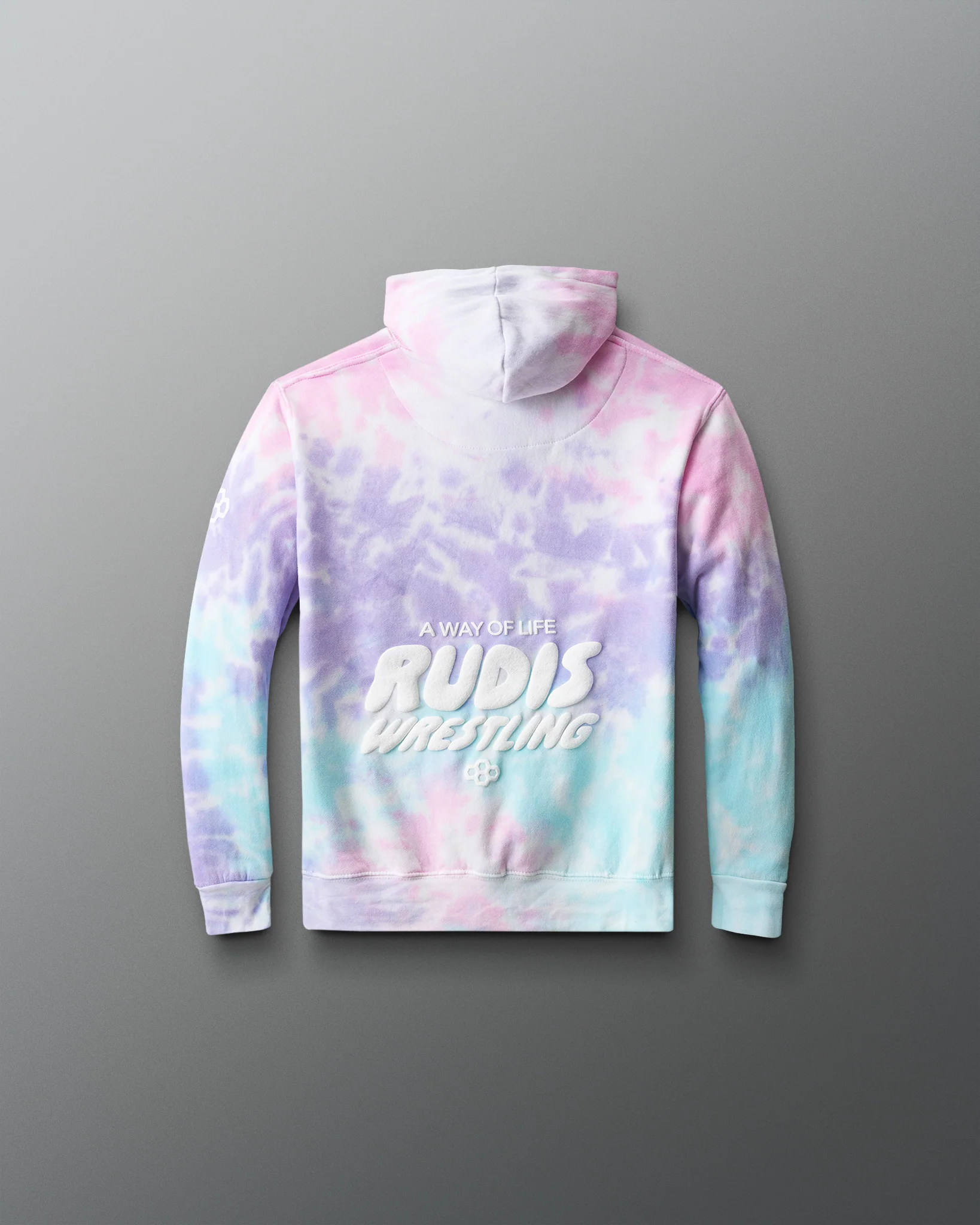 Cotton Candy Youth Tie Dye Hoodie - Image 2