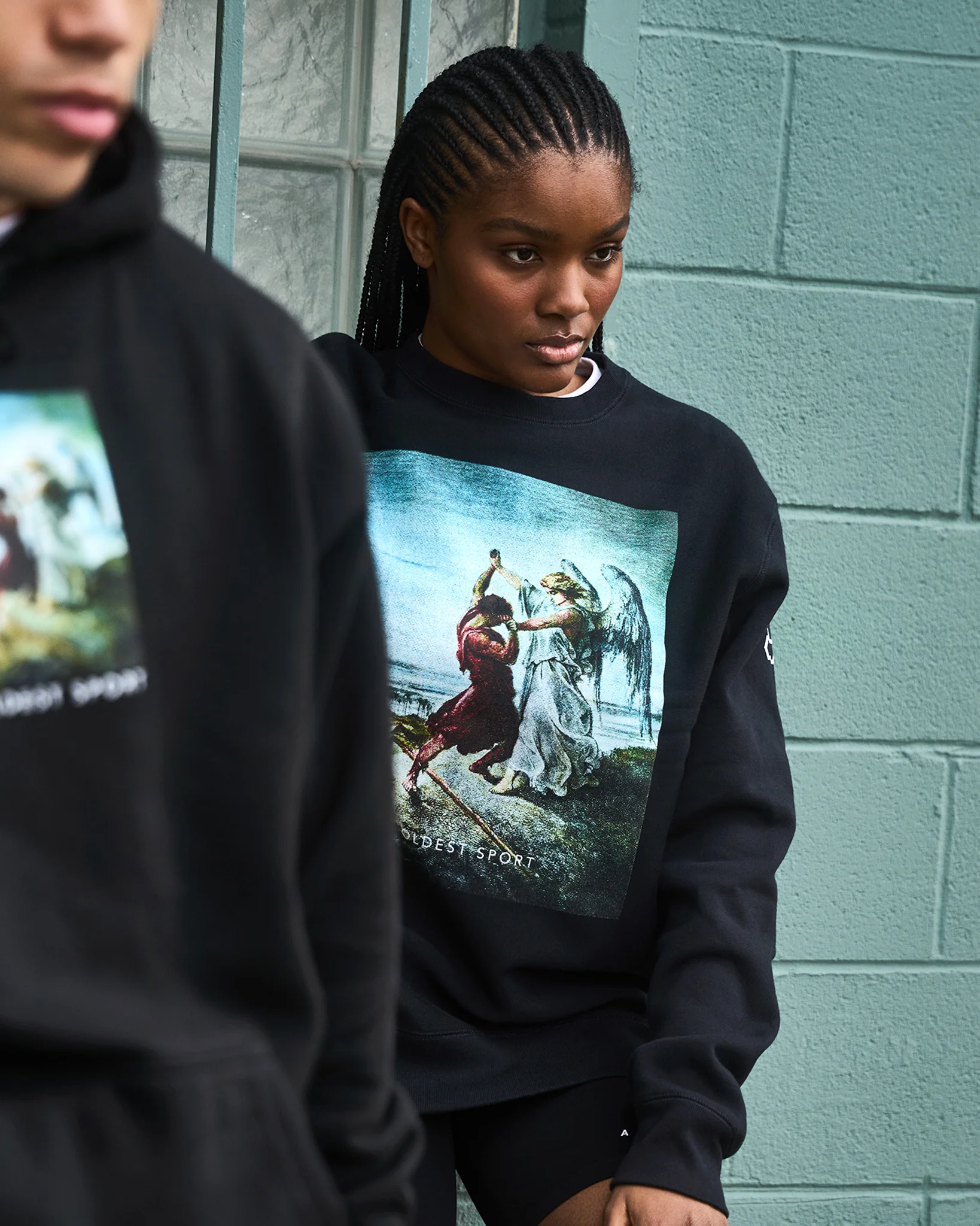 Divine Struggle Heavyweight Tradition Crewneck