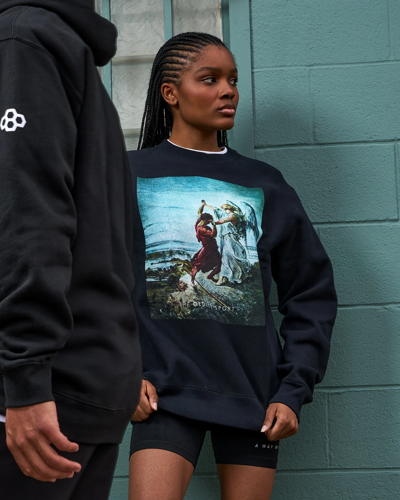 Divine Struggle Heavyweight Tradition Crewneck - Image 2