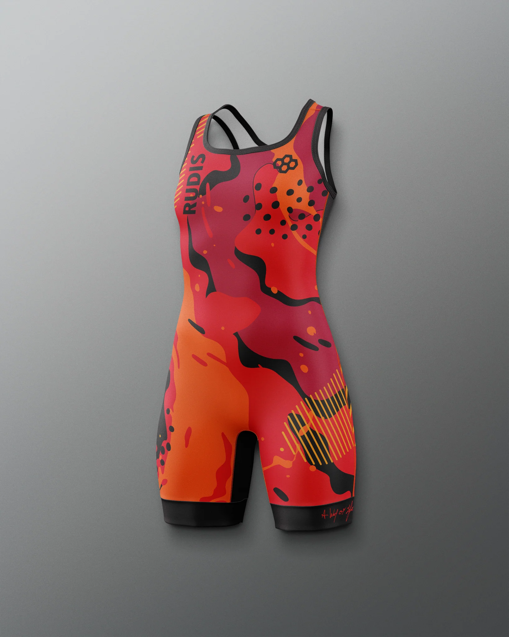Elemental Girl's Elite Singlet - Image 3