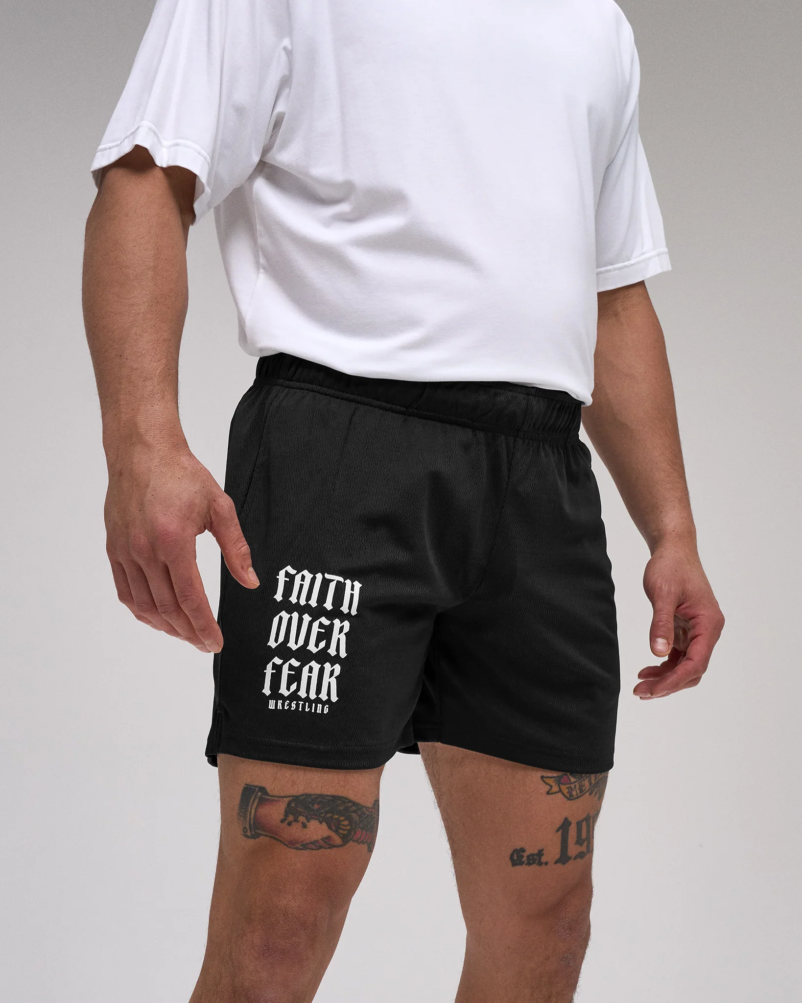 Faith Over Fear 6" 2.0 Mesh Shorts