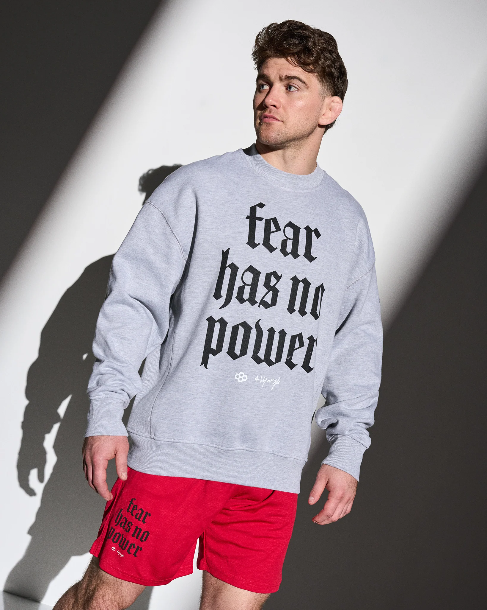 Fear Has No Power Titan Heavyweight Crewneck