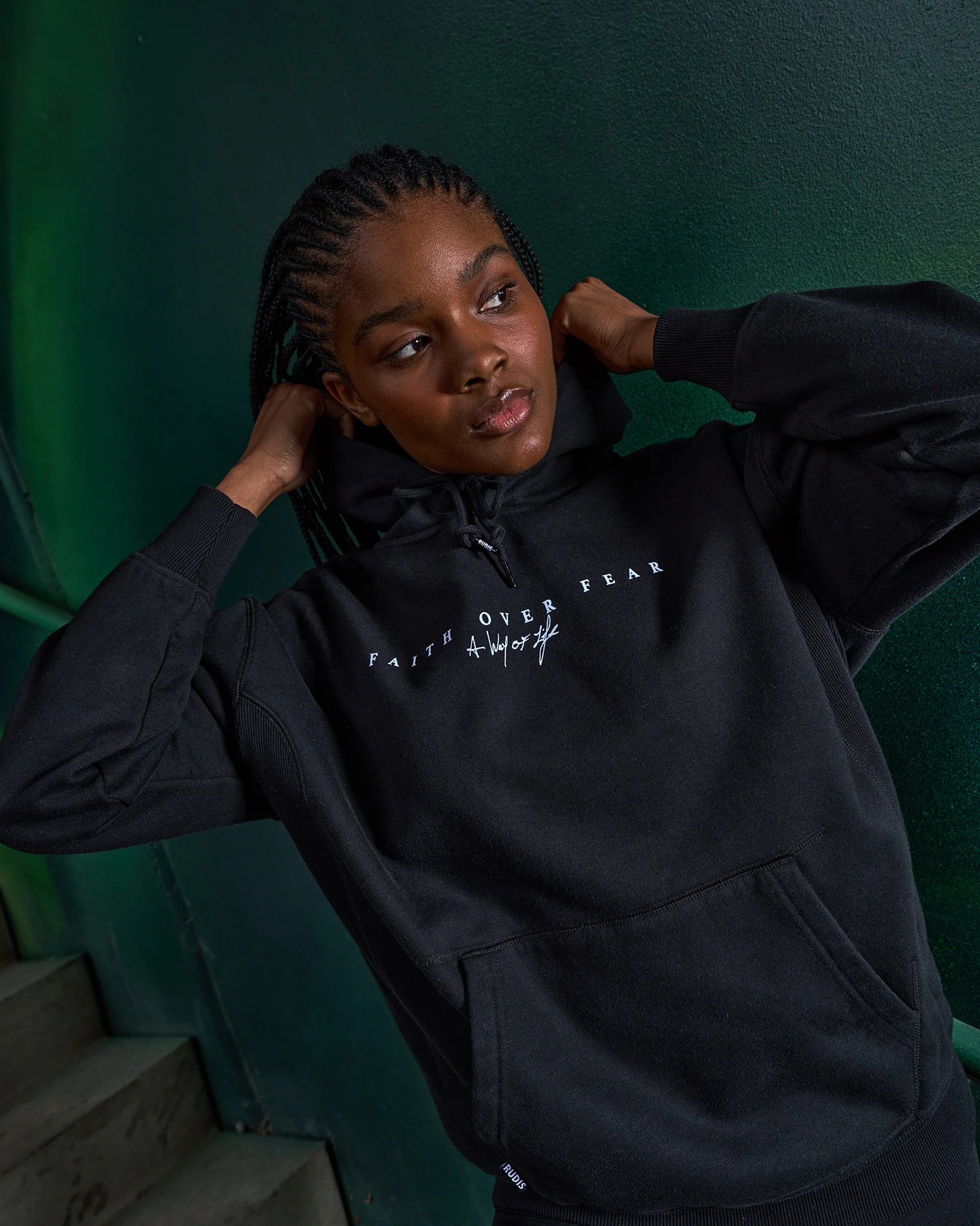 Fear Not Titan Heavyweight Hoodie - Image 3