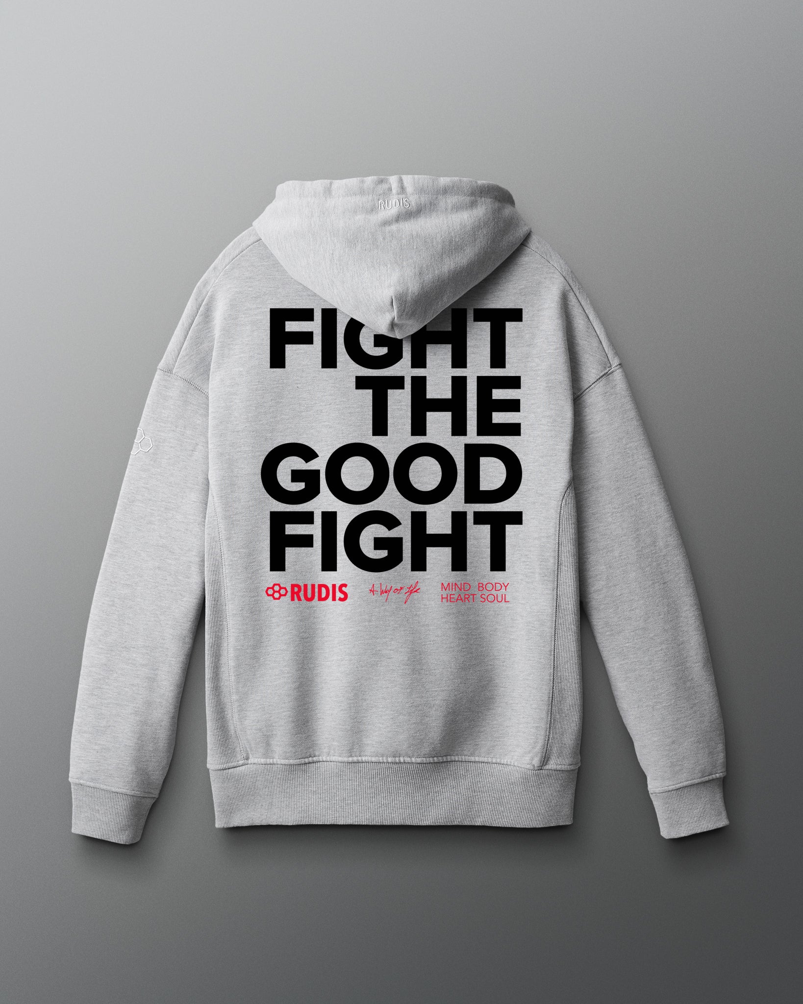 Fight the Good Fight Titan Heavyweight Hoodie - Image 4