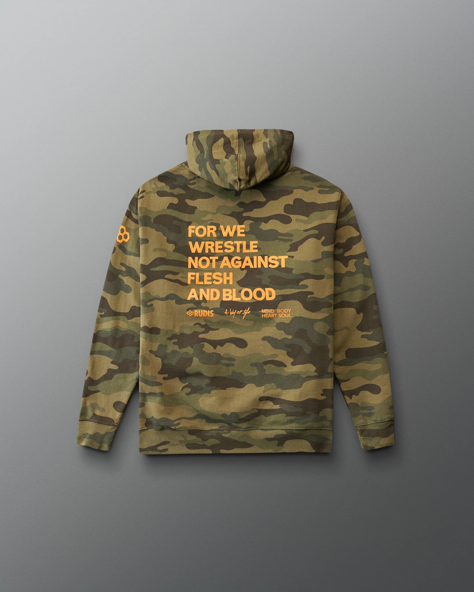 FOR WE WRESTLE Youth Tradition Hoodie - Image 3