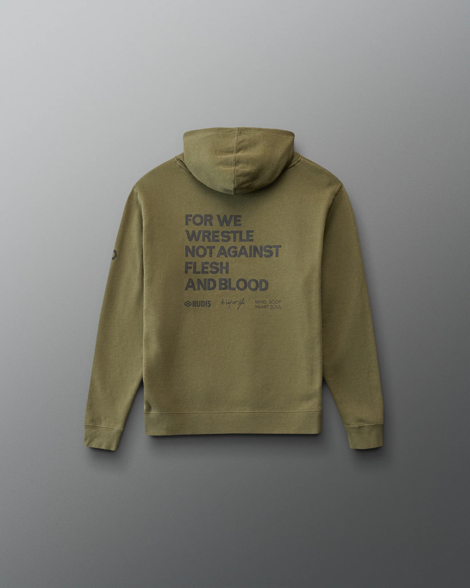 FOR WE WRESTLE Youth Tradition Hoodie - Image 4