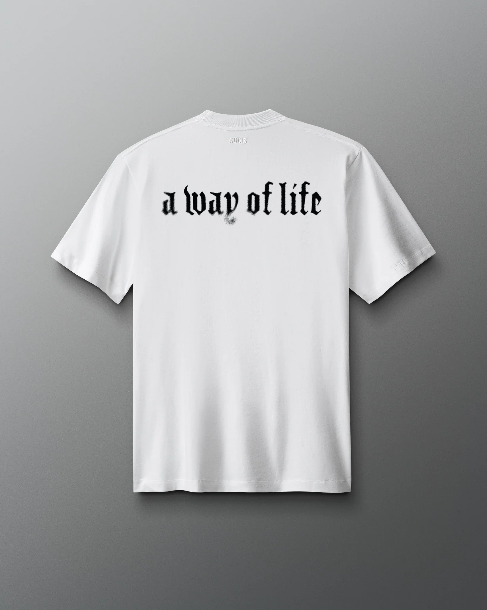 Gothic Faith Over Fear Heavyweight T-Shirt - Image 2
