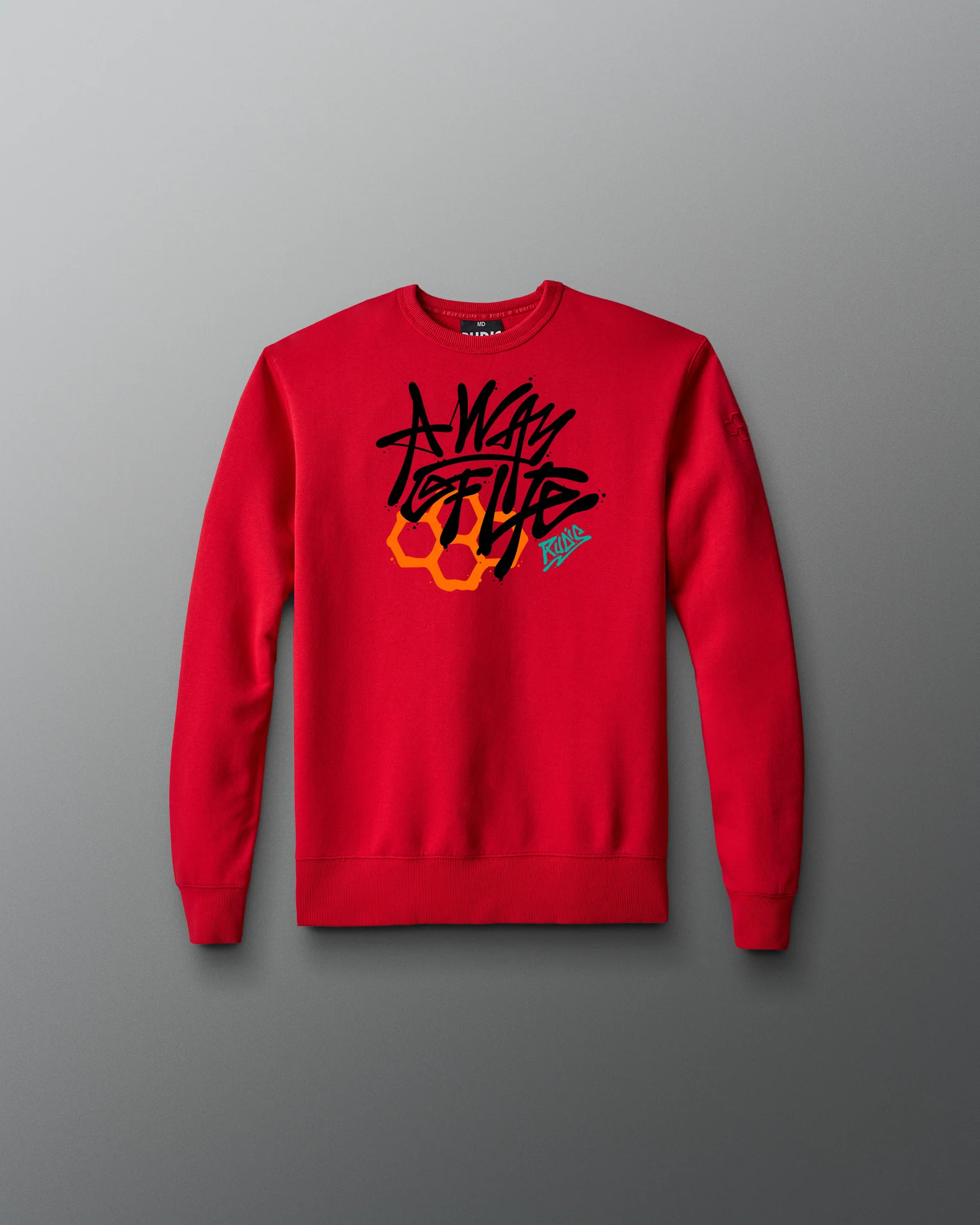 Graffiti Motto Youth Crewneck - Image 7