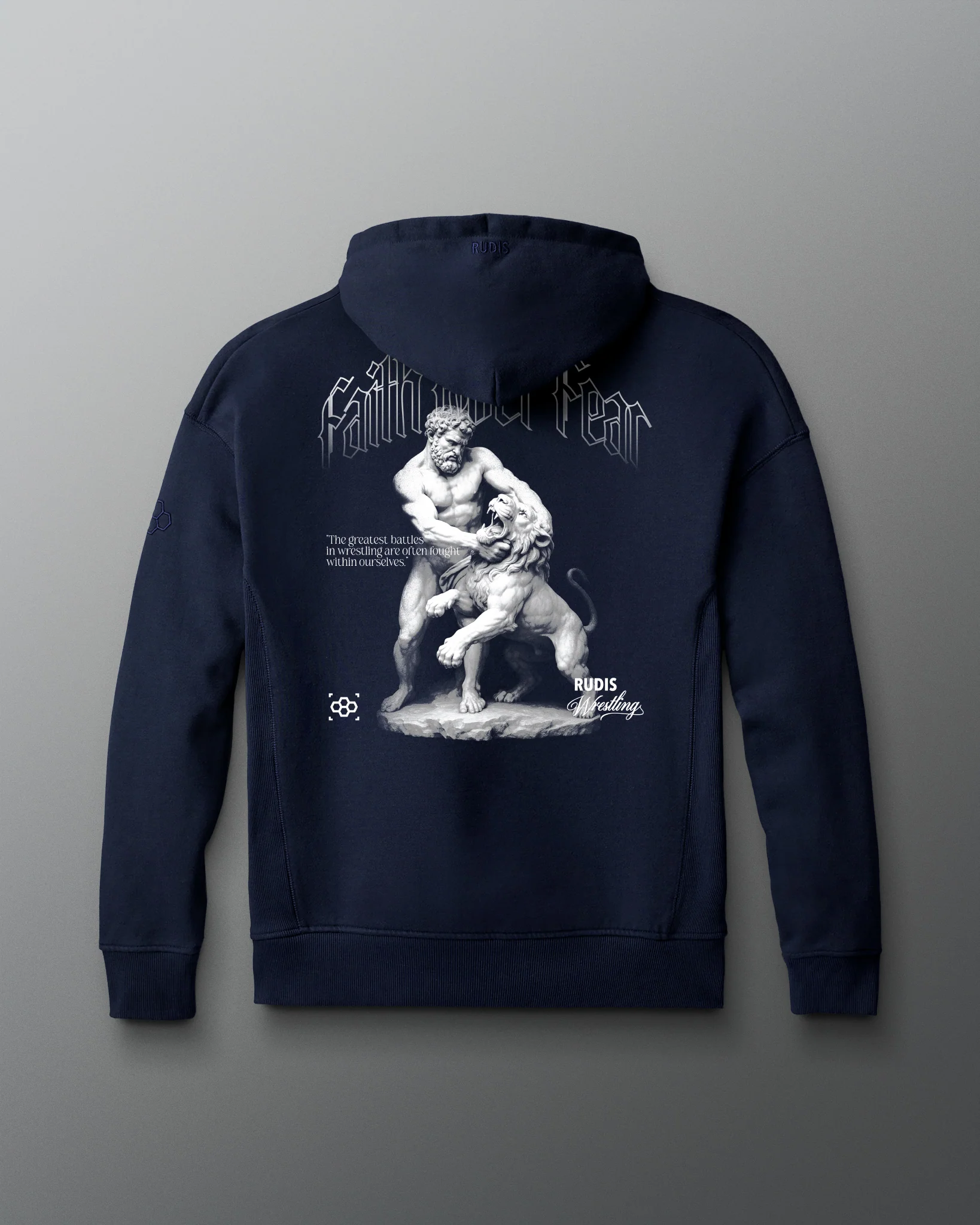 Grapple Fear Titan Heavyweight Hoodie - Image 3