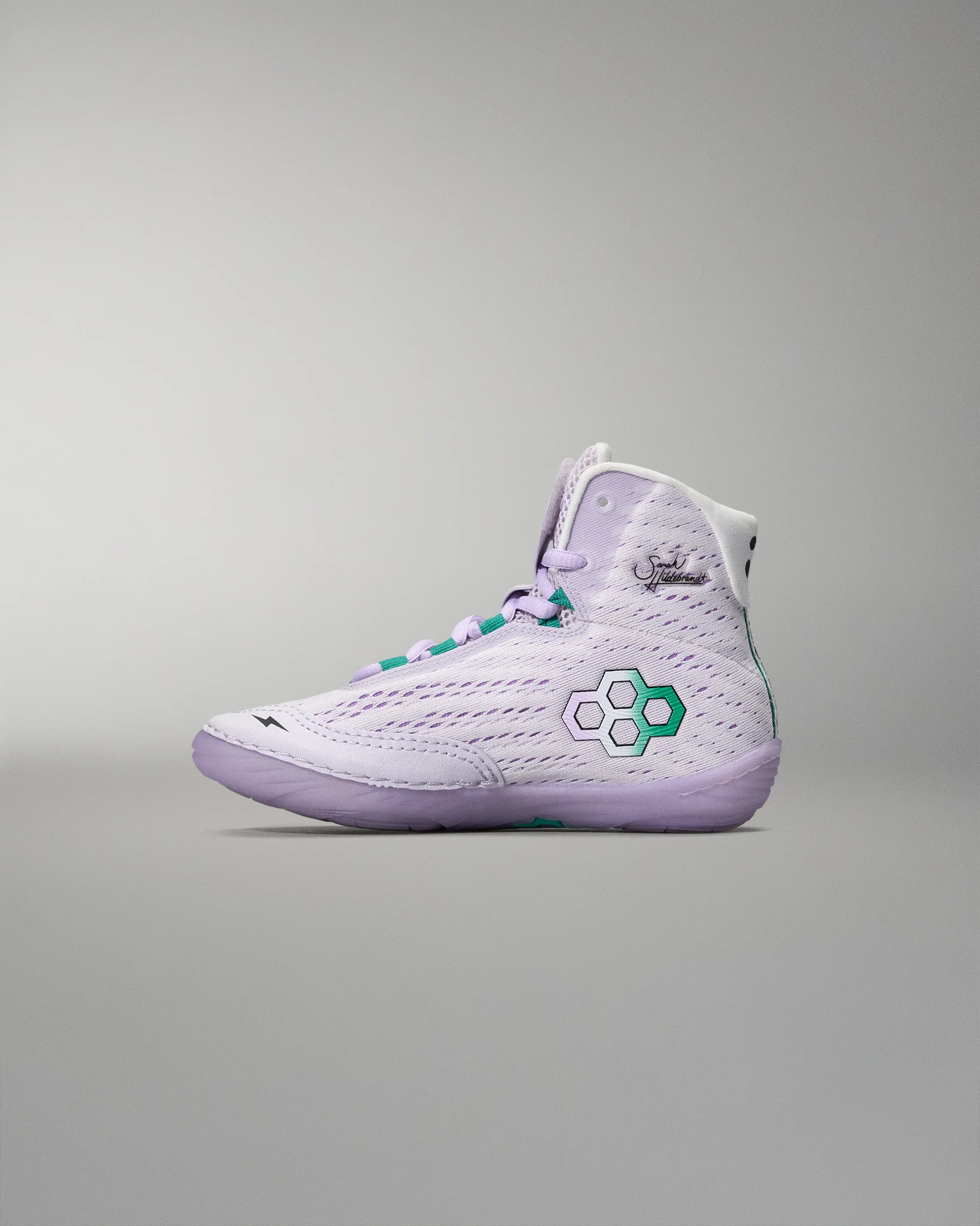 Hildebrandt Girl's Wrestling Shoes - Electric Lilac - Image 4