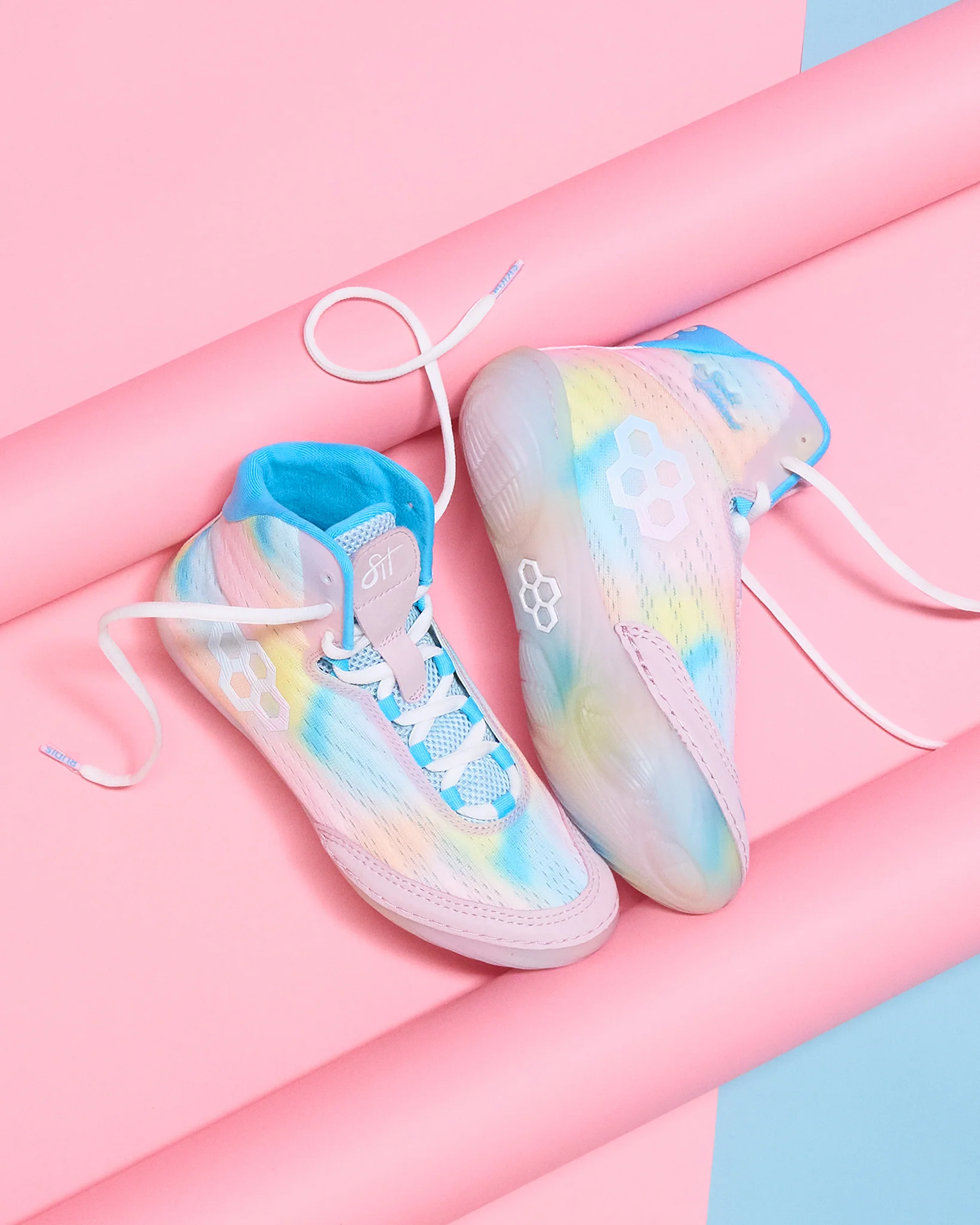 Hildebrandt Girl's Wrestling Shoes - Pastel