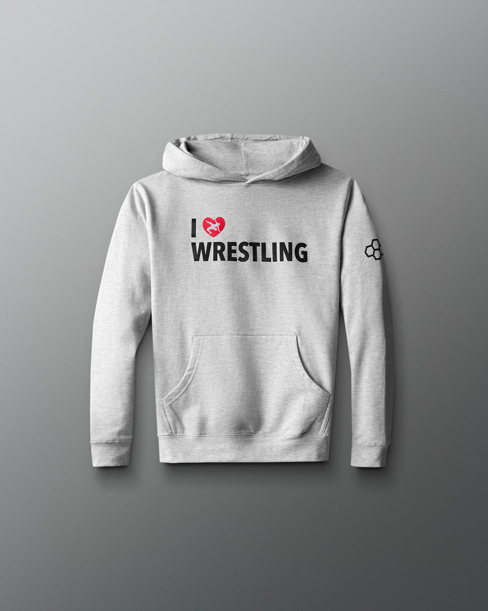 I Love Wrestling Youth Tradition Hoodie