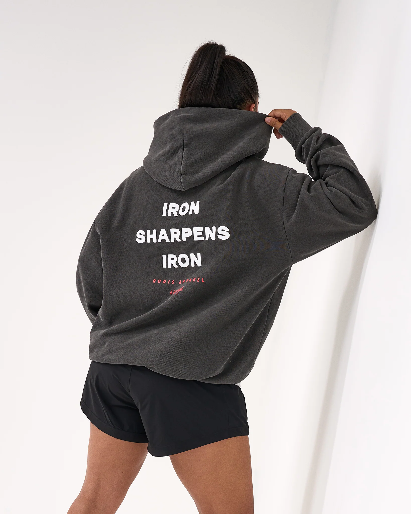 IRON SHARPENS IRON Heavyweight Hoodie - Image 2