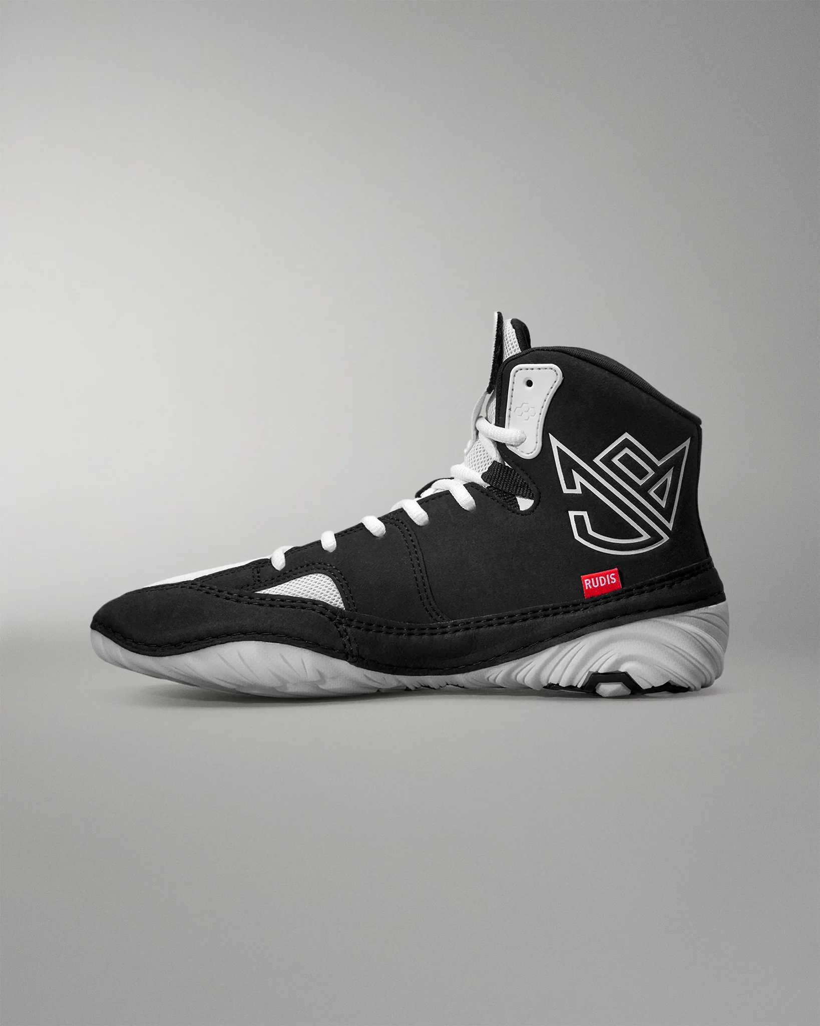 JB1 Adult Wrestling Shoes - White - Image 4