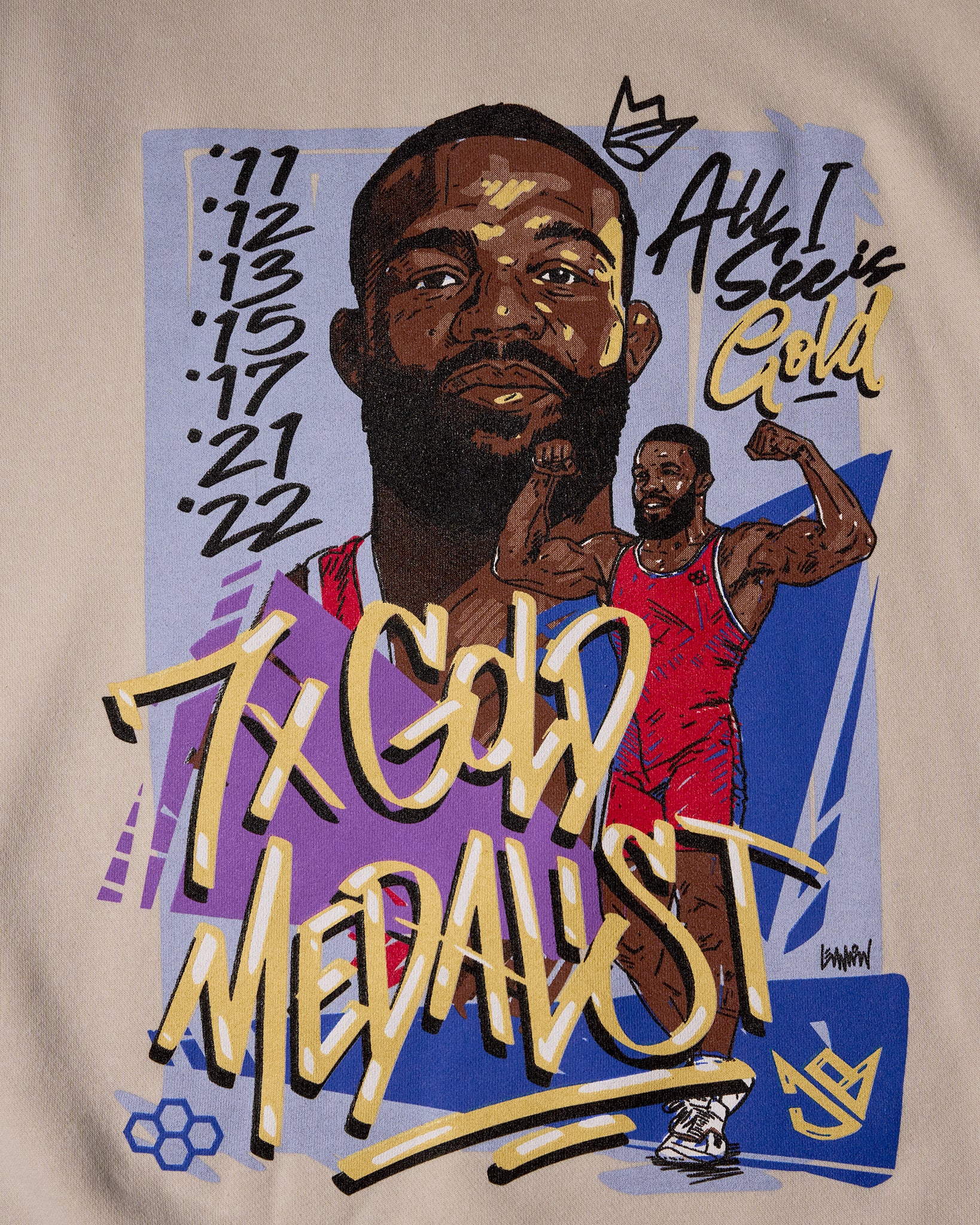 JB "ENVISIONED" Autographed and Numbered Limited Edition Artist Crewneck - Image 4