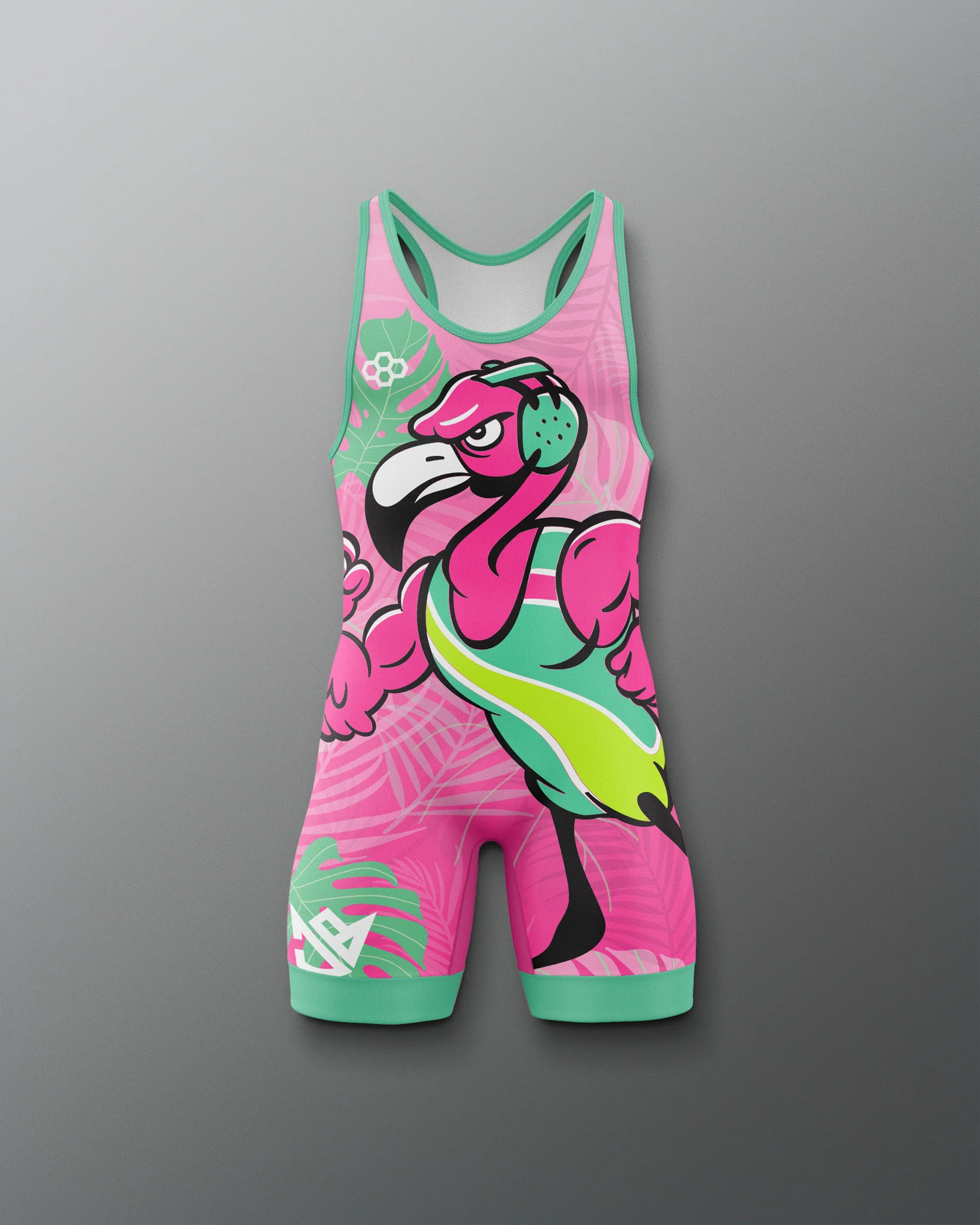 JB Pink Flamingo Youth Elite 2.0 Singlet