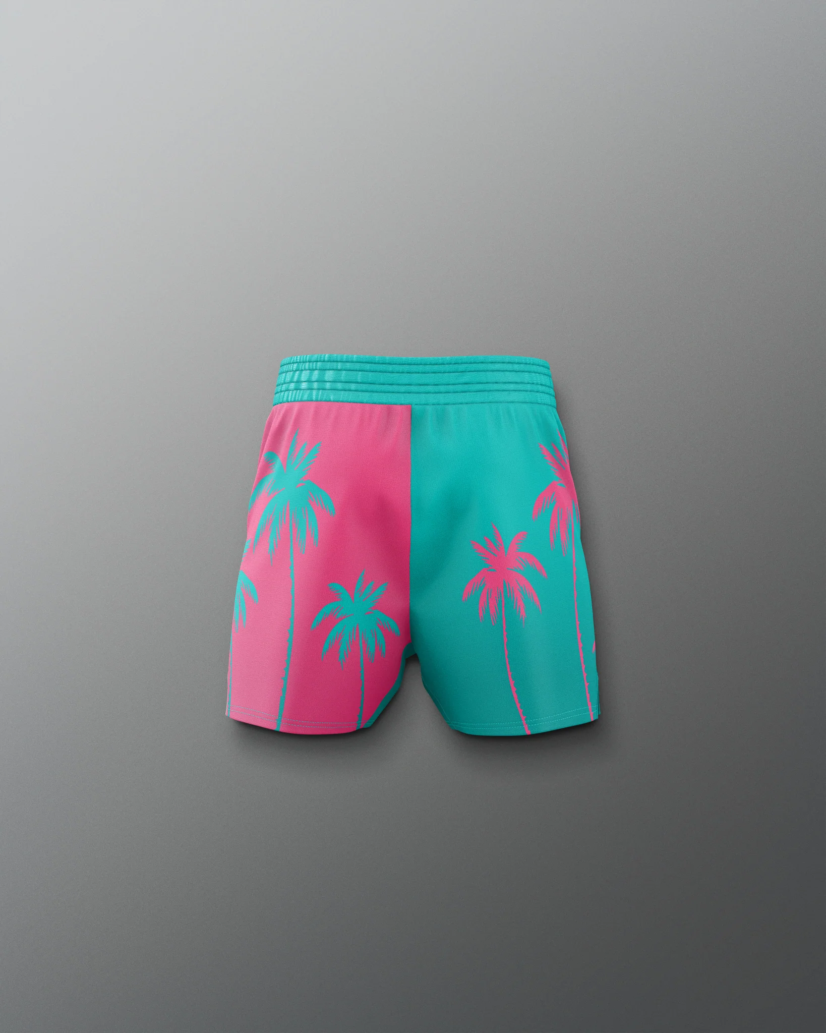 JB South Beach Palms Youth Elite Sublimated Shorts - Image 2