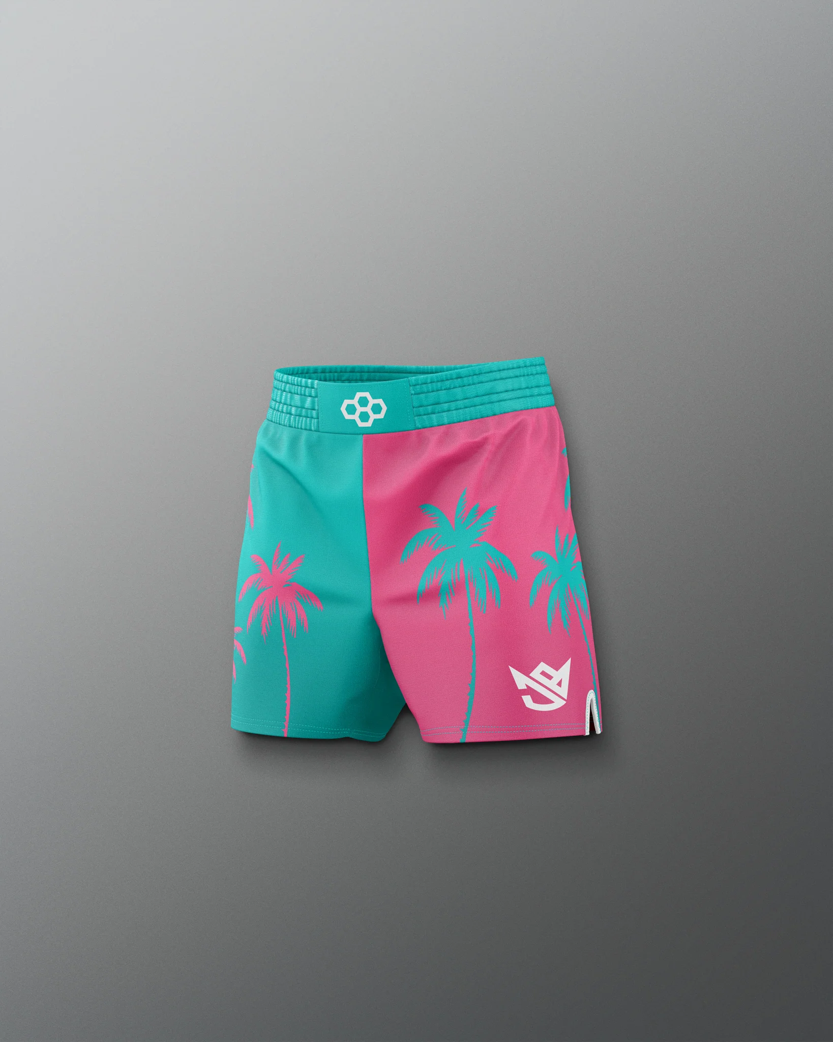 JB South Beach Palms Youth Elite Sublimated Shorts - Image 5