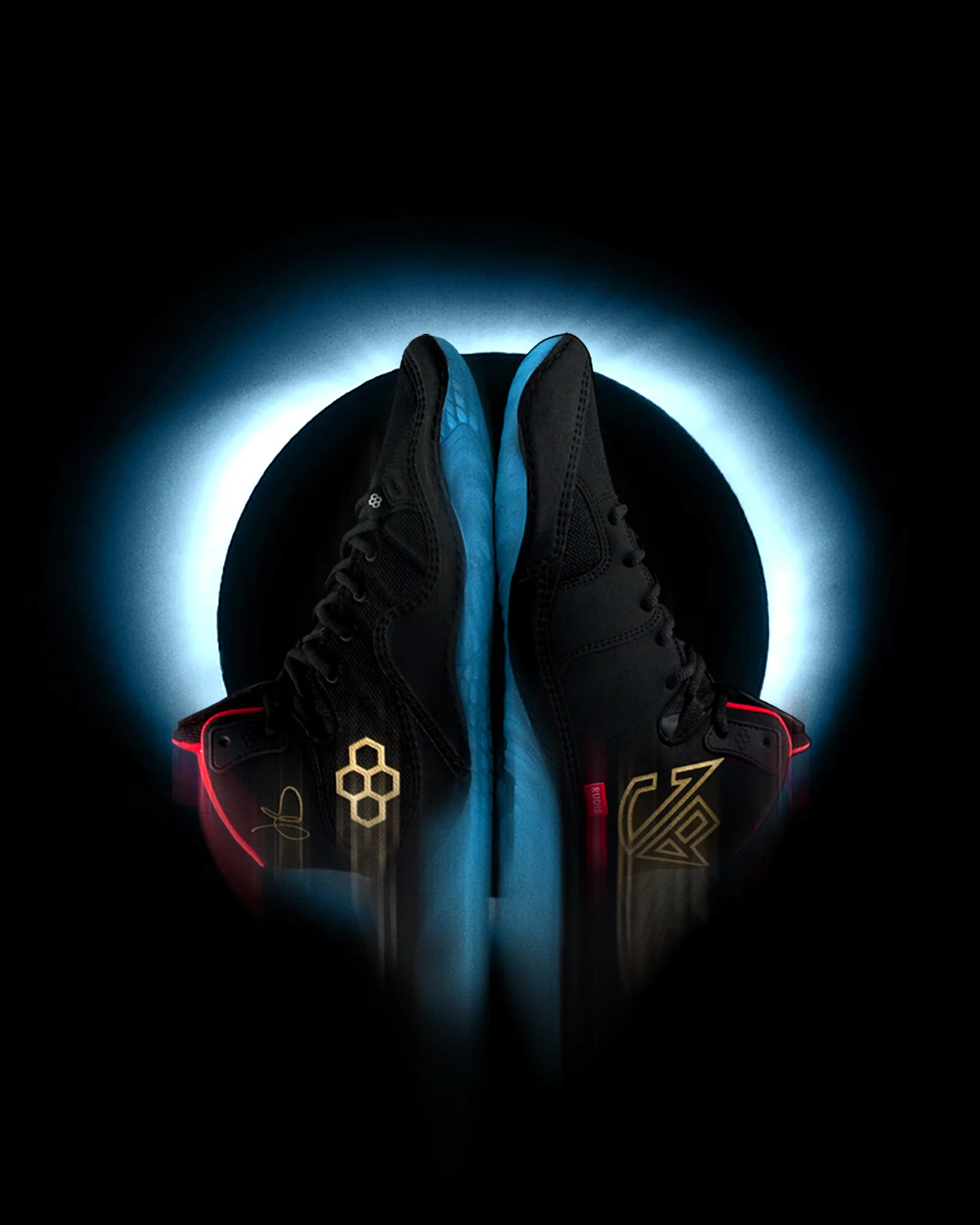 JB1 Adult Wrestling Shoes - Blackbird - Image 2