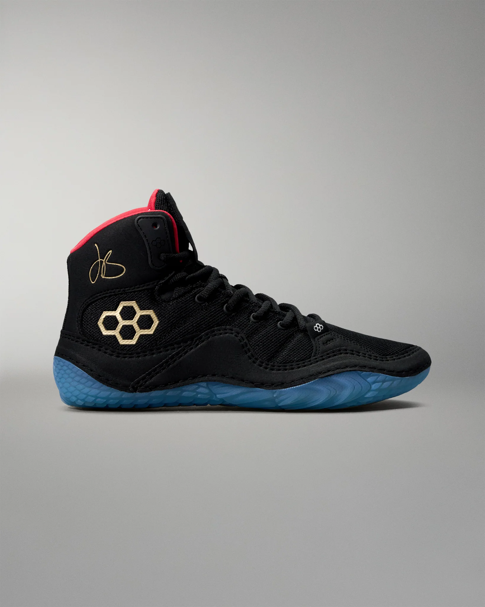 JB1 Adult Wrestling Shoes - Blackbird - Image 3