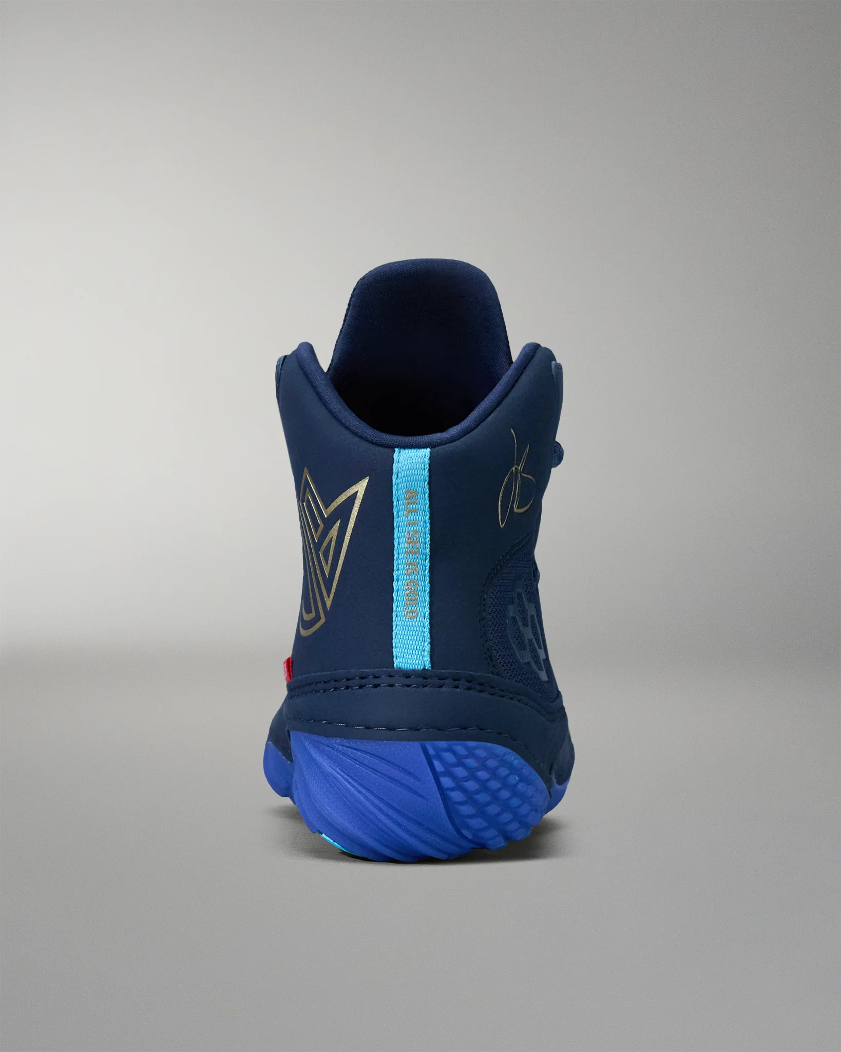 JB1 Adult Wrestling Shoes - Electric Blue - Image 5