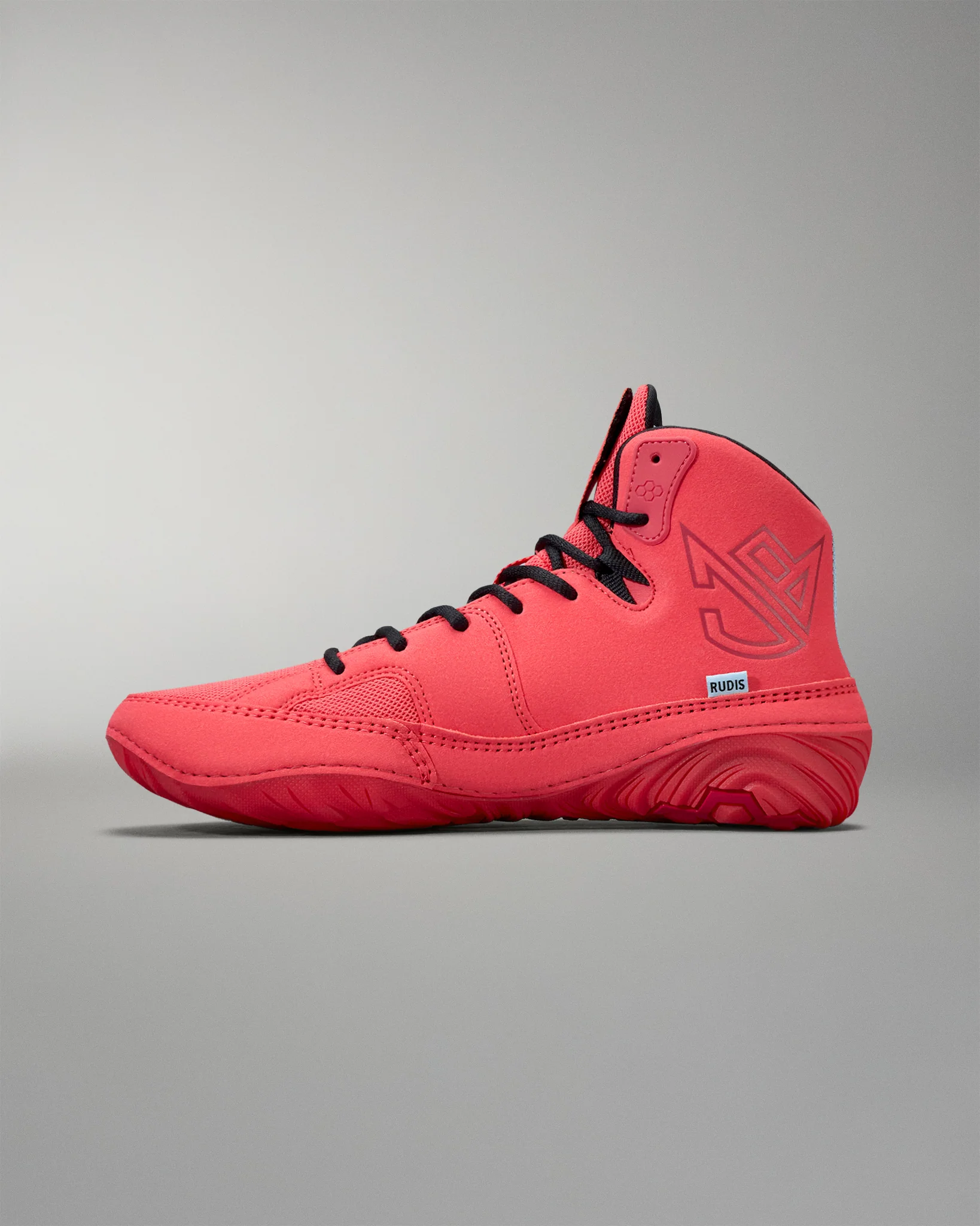 JB1 Adult Wrestling Shoes - Fire Red - Image 4