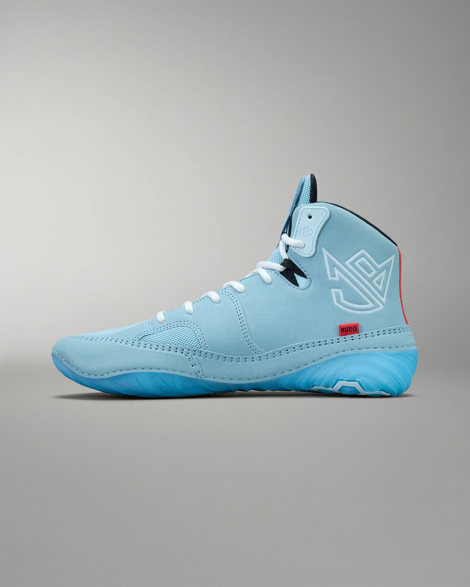 JB1 Adult Wrestling Shoes - Ice Blue - Image 3