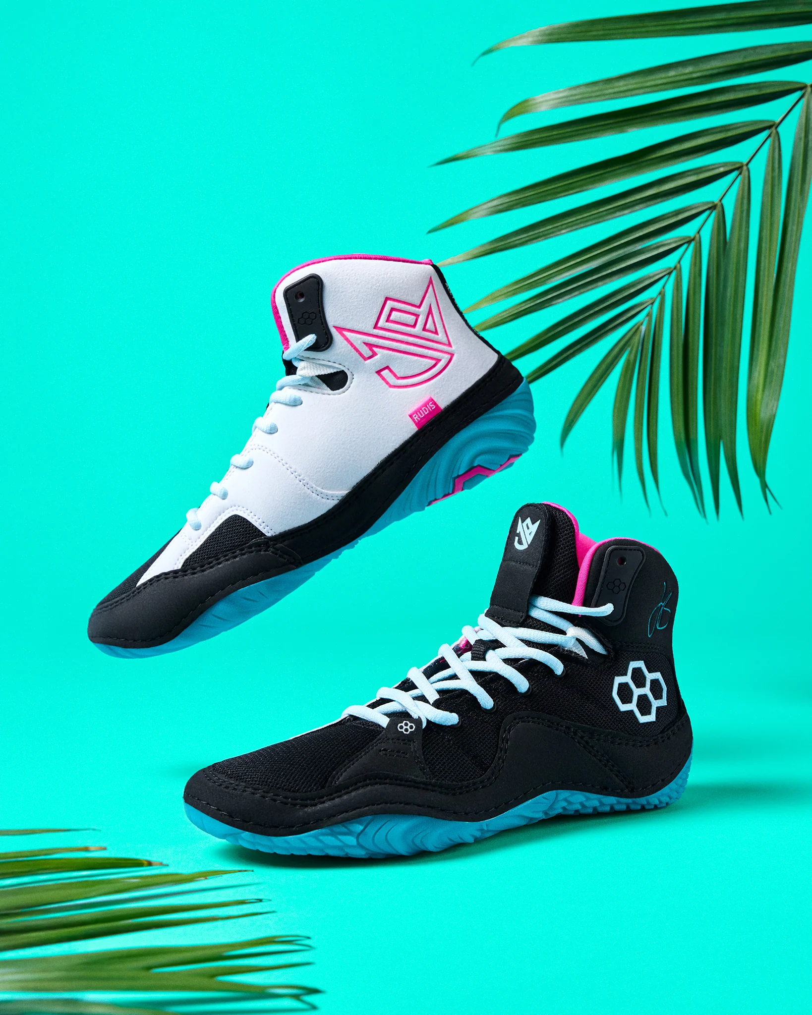 JB1 Adult Wrestling Shoes - South Beach - Image 2