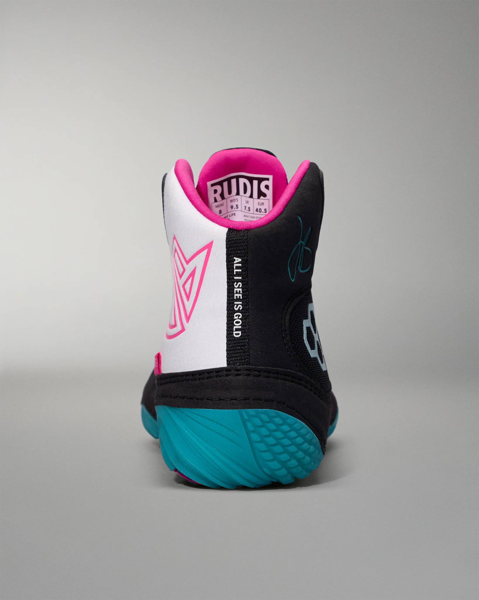 JB1 Adult Wrestling Shoes - South Beach - Image 7