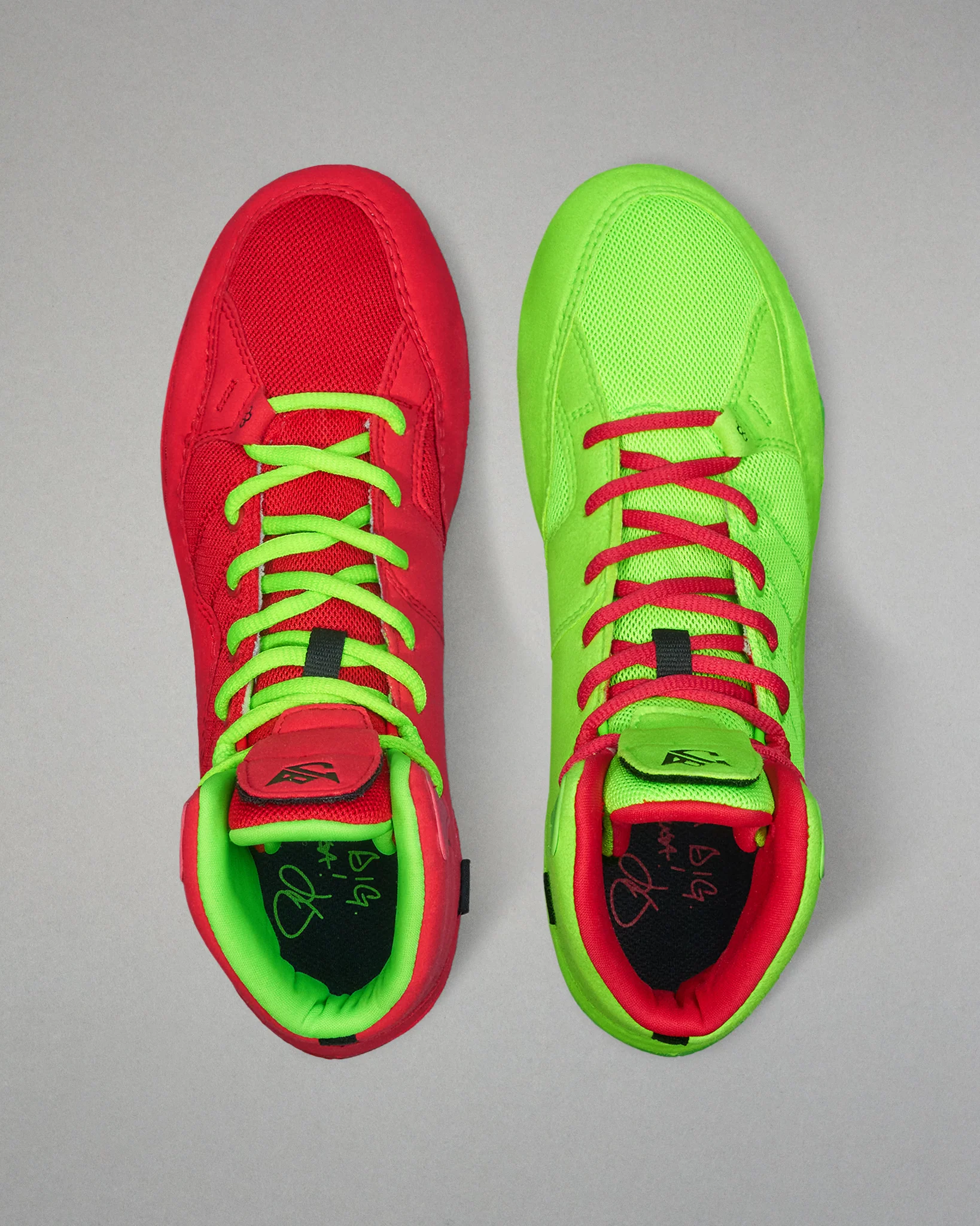 JB1 Signed Adult Wrestling Shoes - Signed Naughty & Nice - Image 7